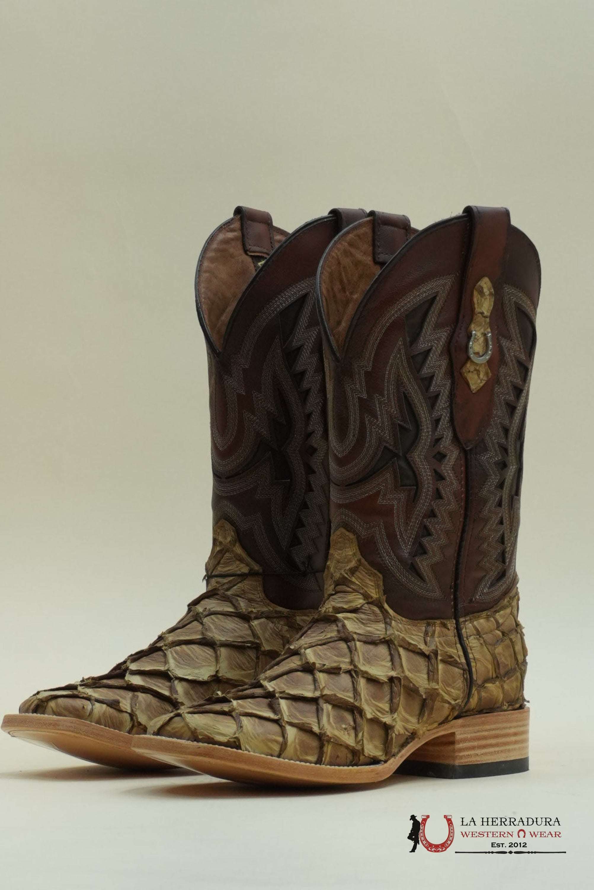 LA HERRADURA PESCADO SADDLE SAVANNA COGNAC BOOT BOTAS HOMBRES
