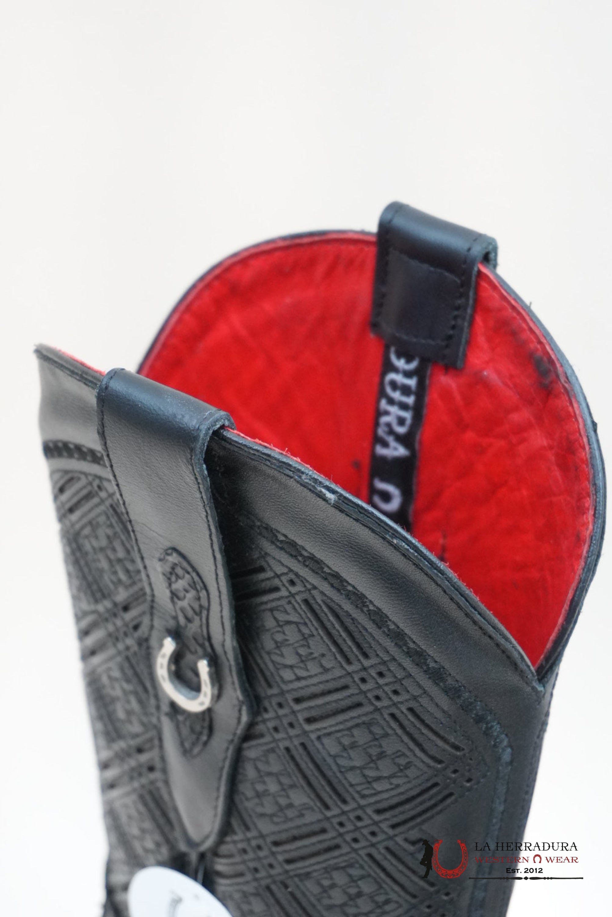 LA HERRADURA PYTHON NEGRO MATTE SWORD NEGRO BOOT BOTAS HOMBRES