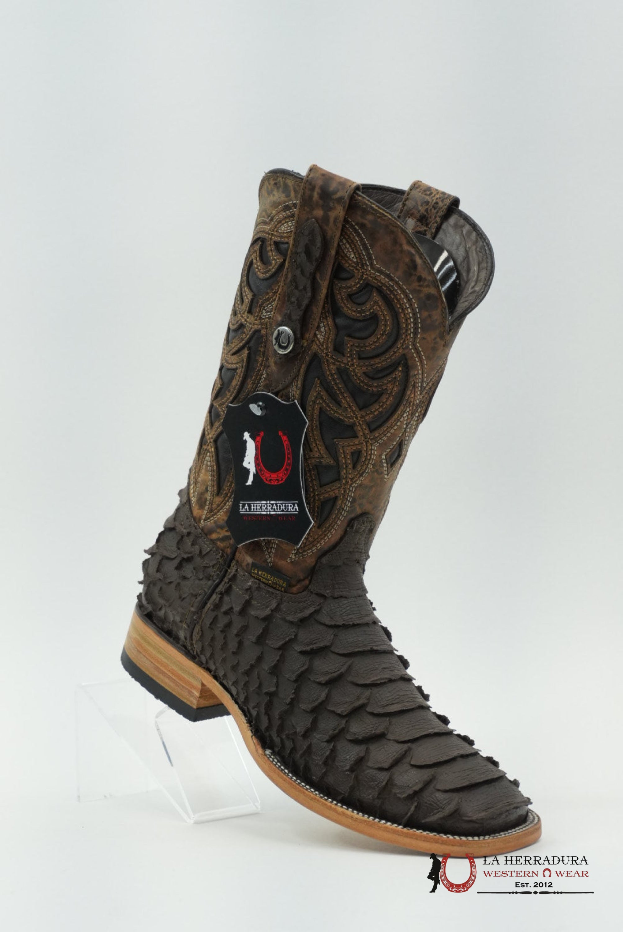 LA HERRADURA PITON CLON MEGA CAFE MATTE BOTAS HOMBRES