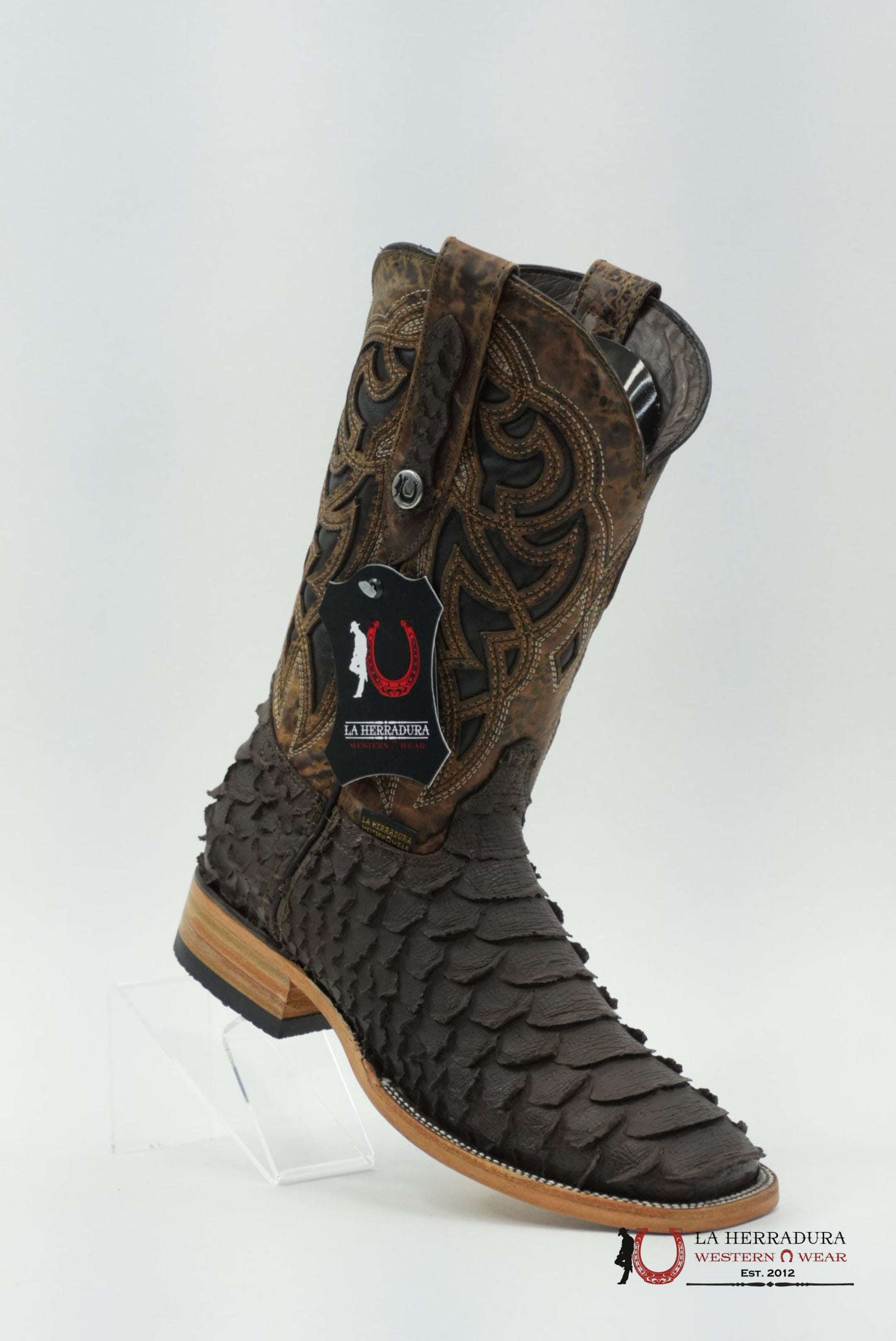 LA HERRADURA PITON CLON MEGA CAFE MATTE BOTAS HOMBRES