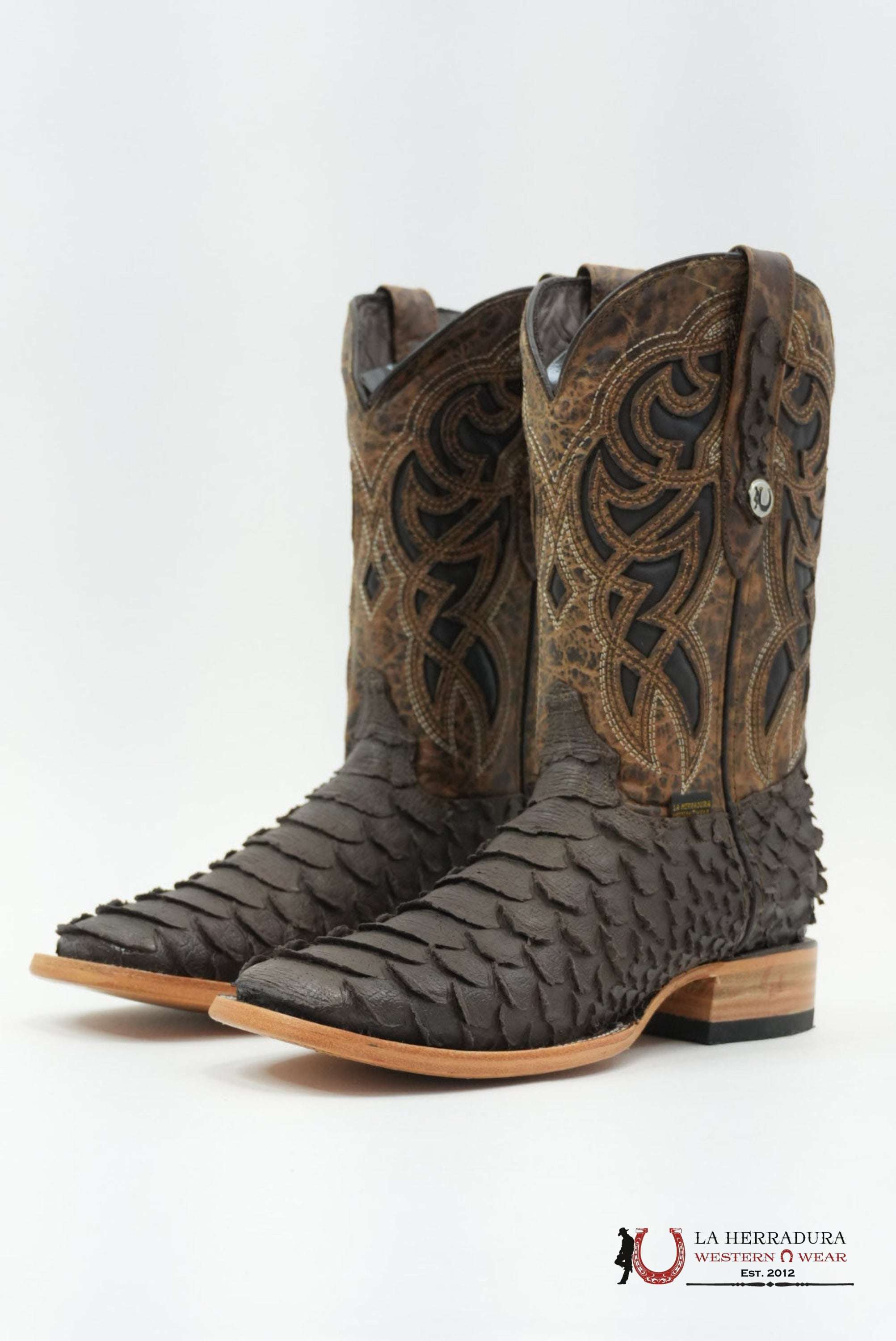 LA HERRADURA PITON CLON MEGA CAFE MATTE BOTAS HOMBRES