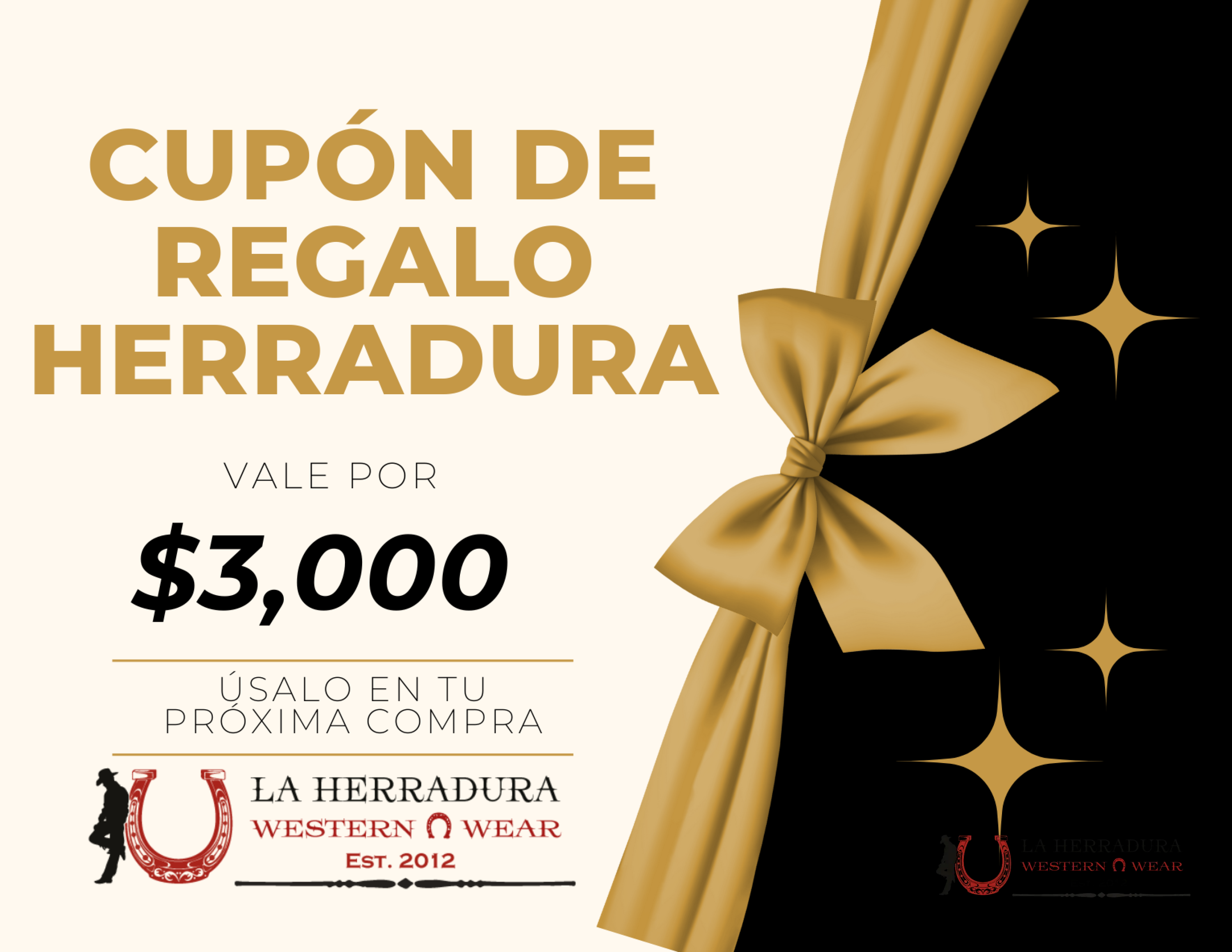 La Herradura Tarjeta De Regalo Tejana
