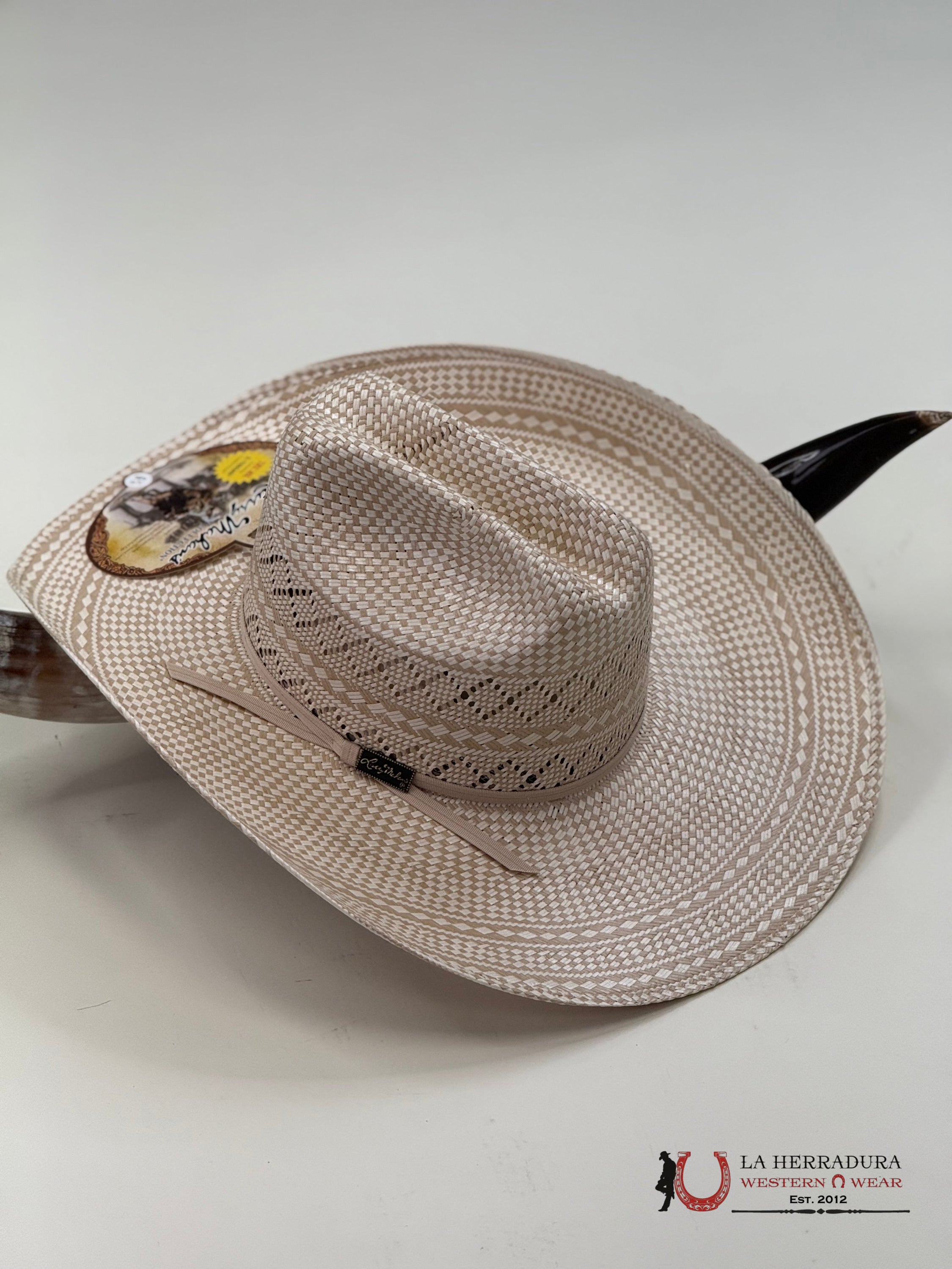 Larry Mahan Straw Hat 10x Cowboy TNIVY TEJANA