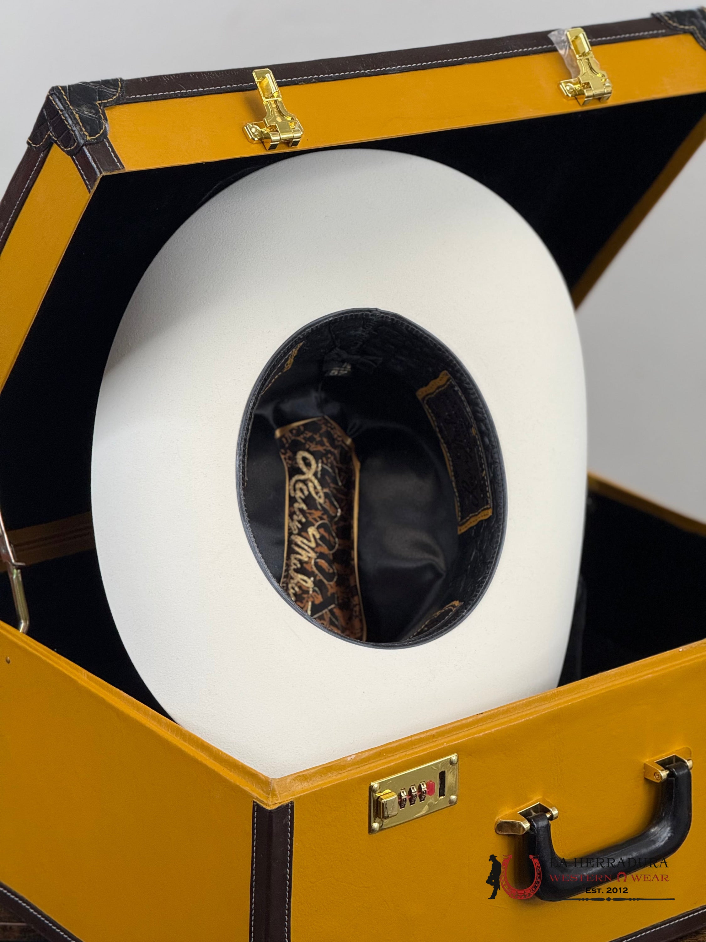 Larry Mahan´s 1000X Imperial Blanco Cowboy Hat Tejana