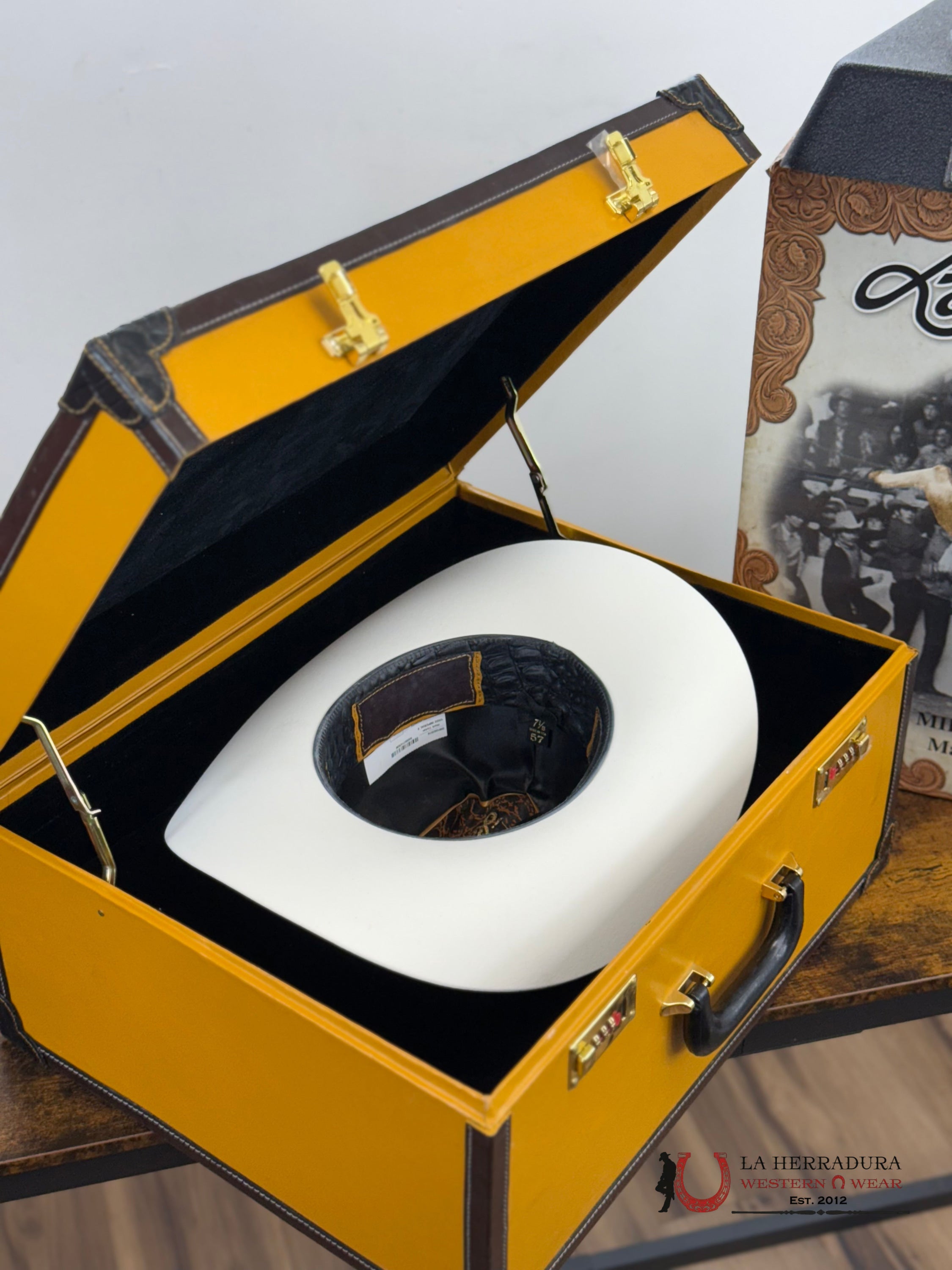 Larry Mahan´s 1000X Imperial Blanco Cowboy Hat Tejana