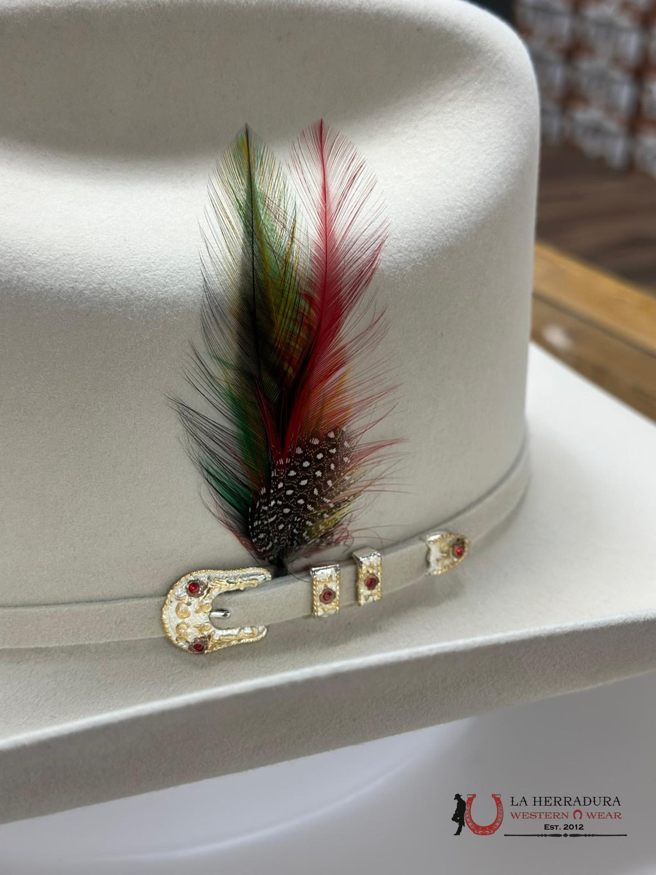 Larry Mahan´s 10X Jerarca Silver Belly Tejana