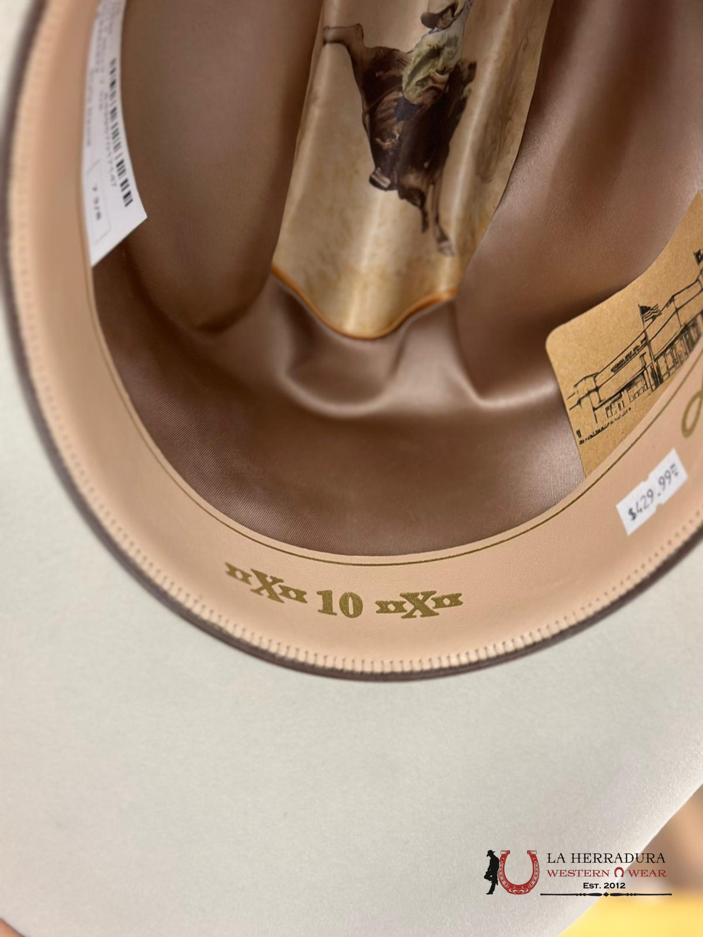 Larry Mahan´s 10X Jerarca Silver Belly Tejana