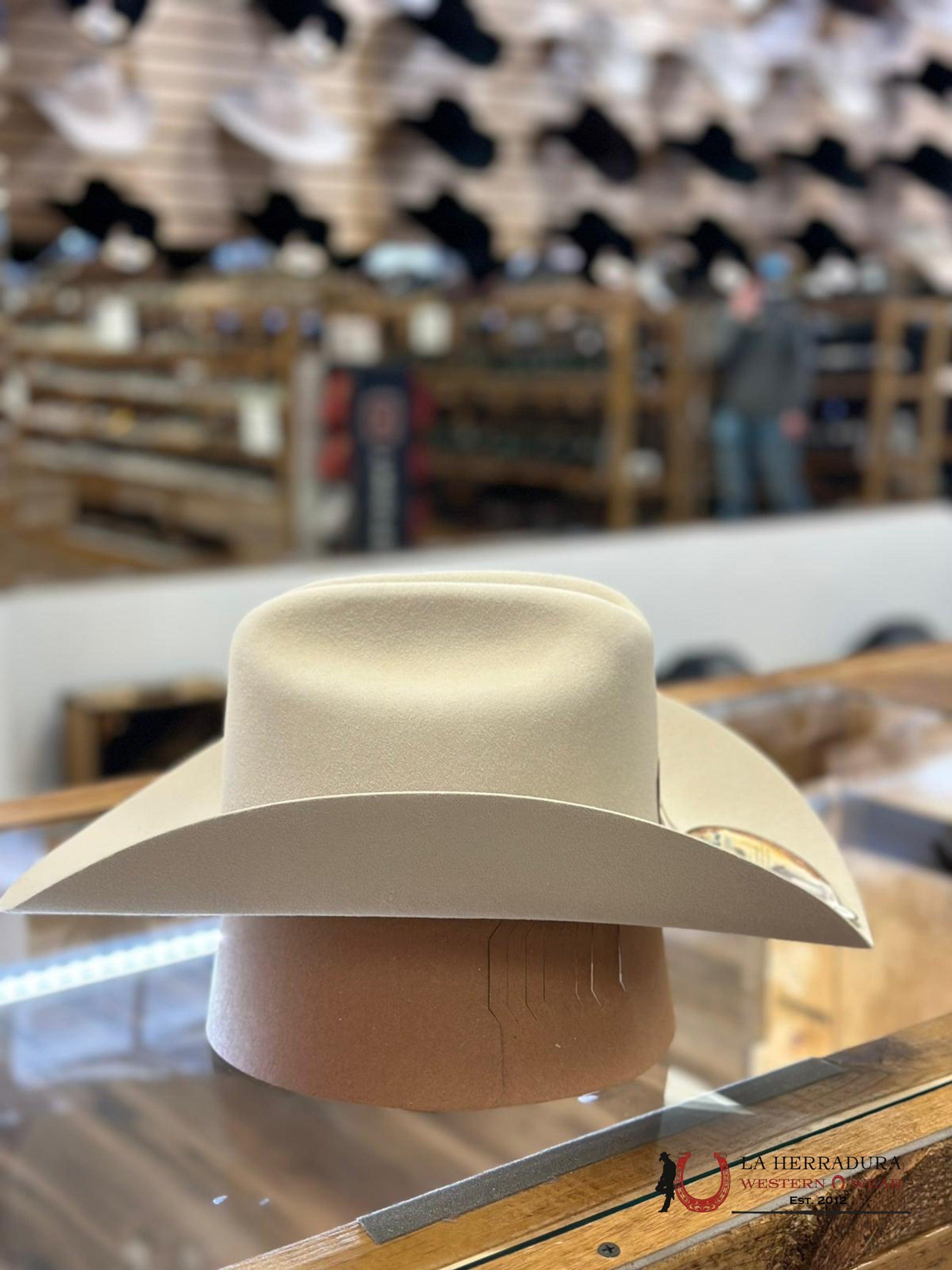 Larry Mahan´s 10X Jerarca Silver Belly Tejana