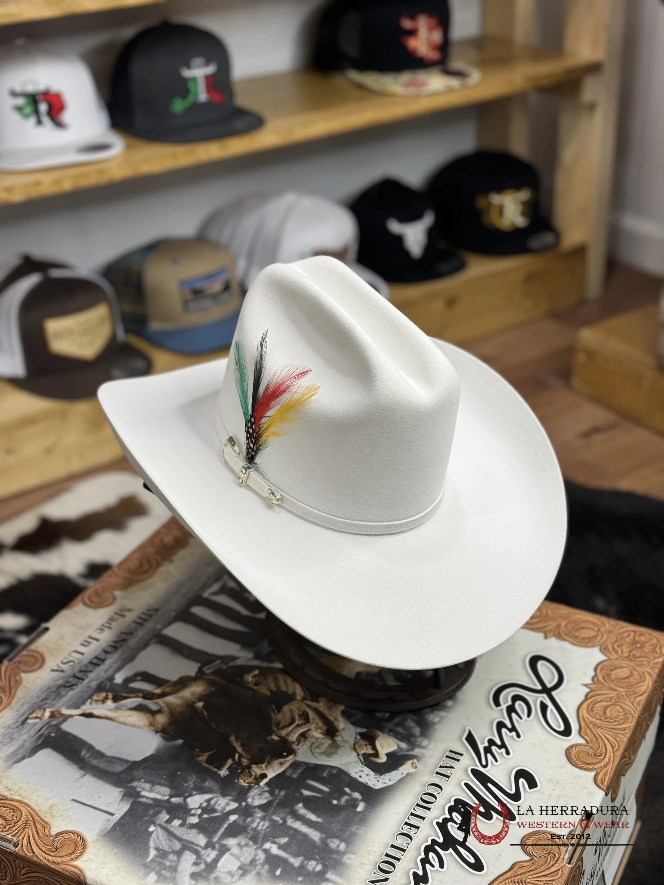 Larry Mahan´s 10X White Tejana