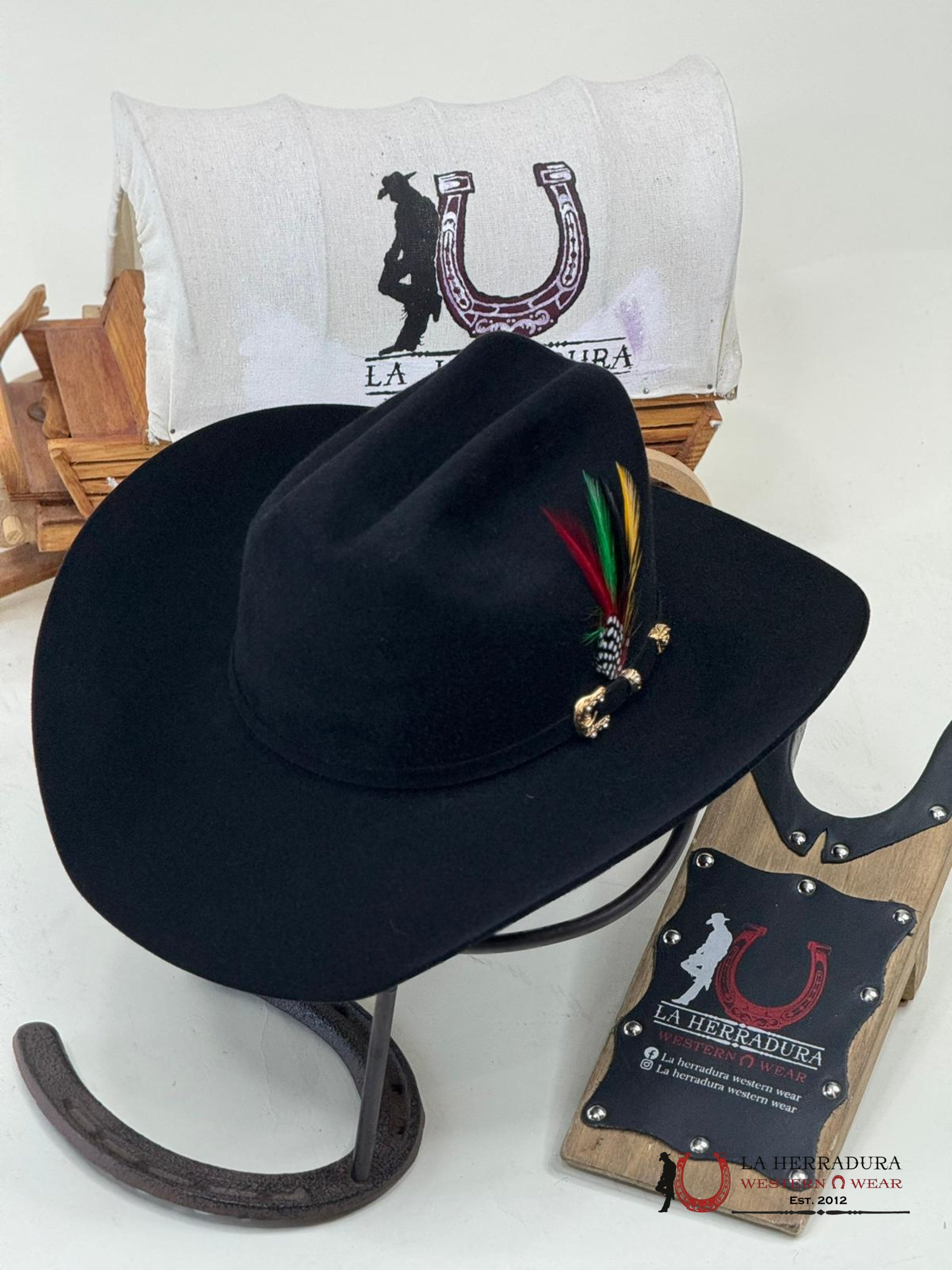 Larry Mahan´s 30X Cowboy Hat Black Tejana
