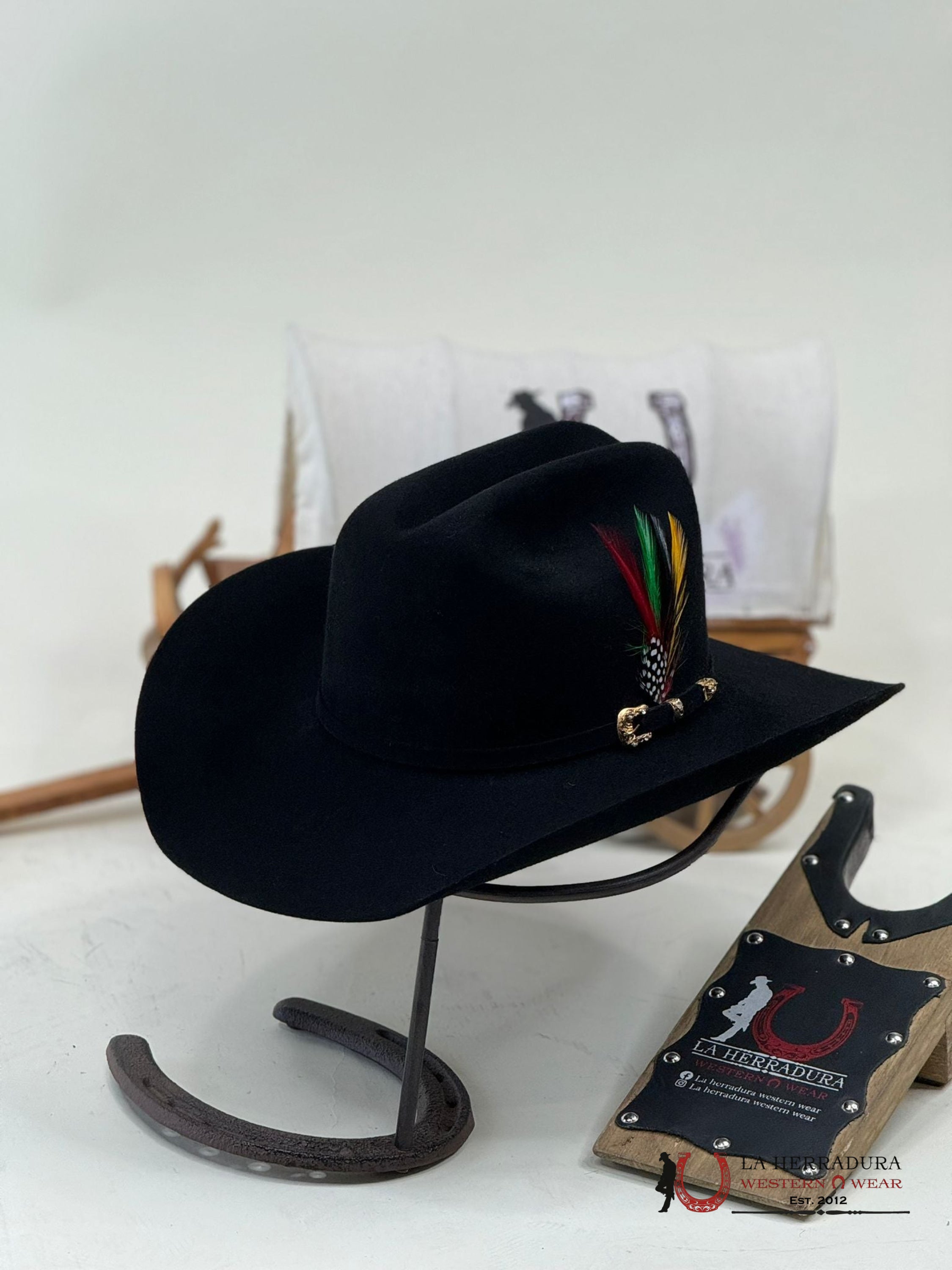 Larry Mahan´s 30X Cowboy Hat Black Tejana