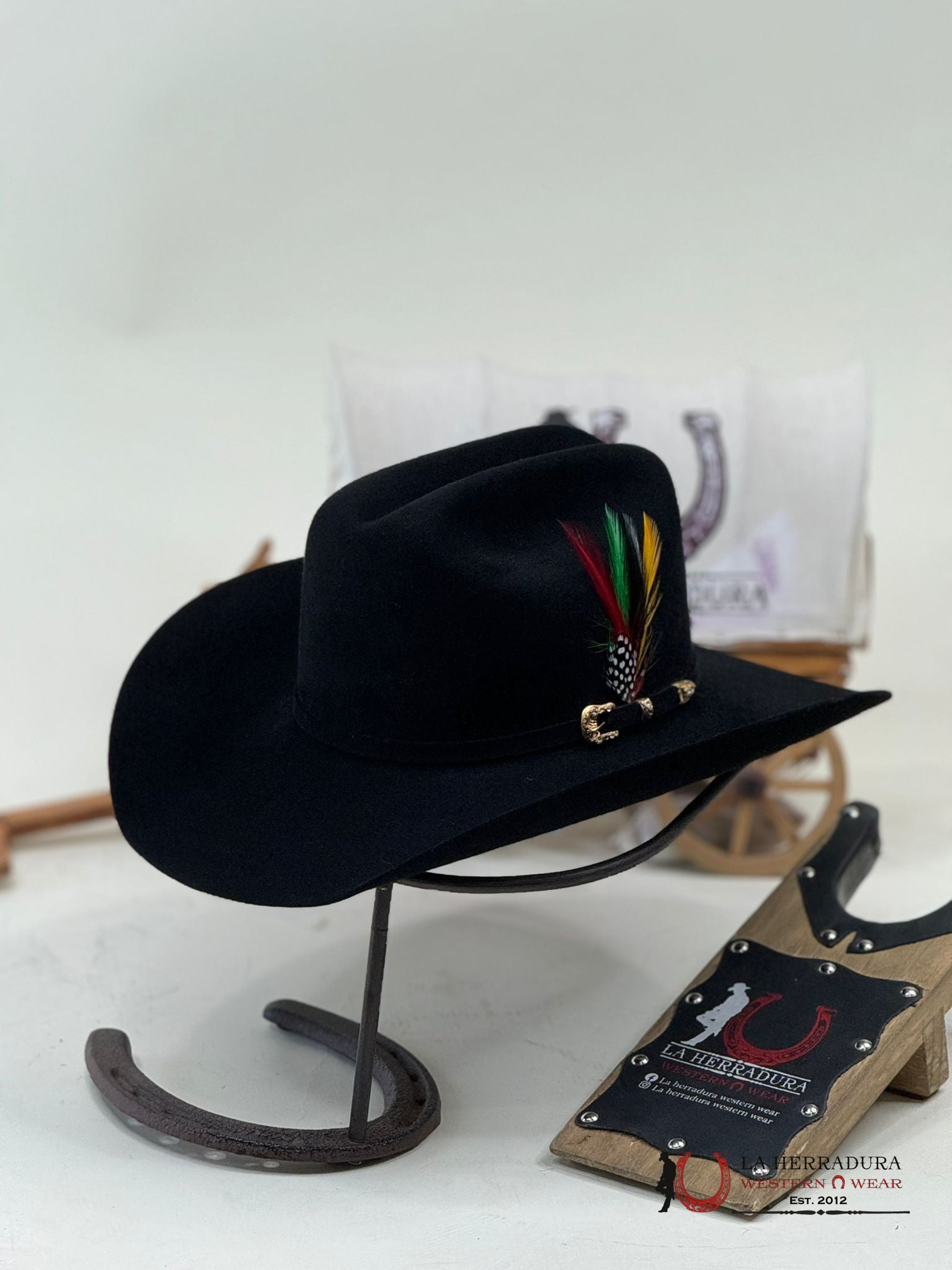 Larry Mahan´s 30X Cowboy Hat Black Tejana