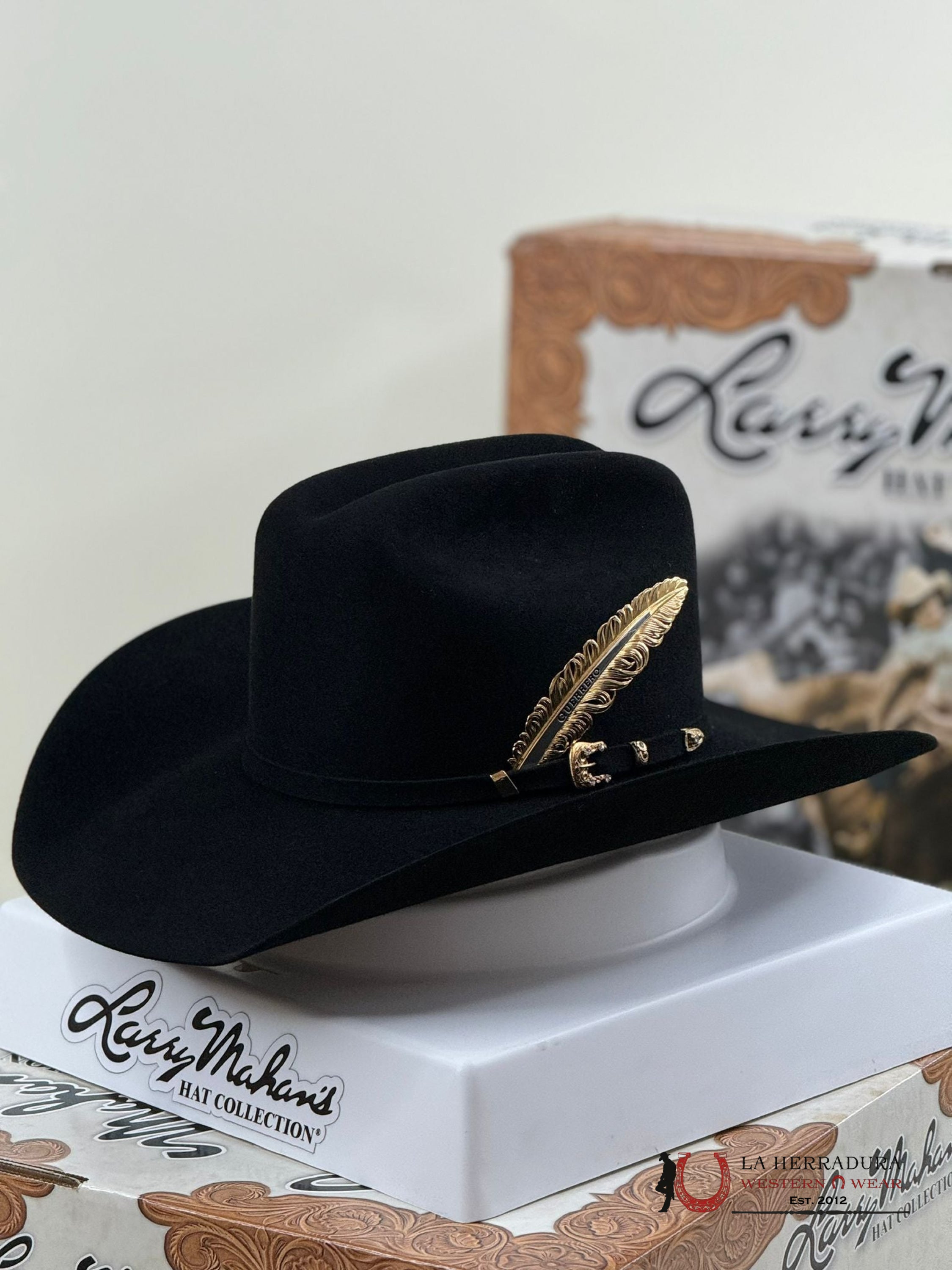 Larry Mahan´s 30X Cowboy Hat Black Tejana