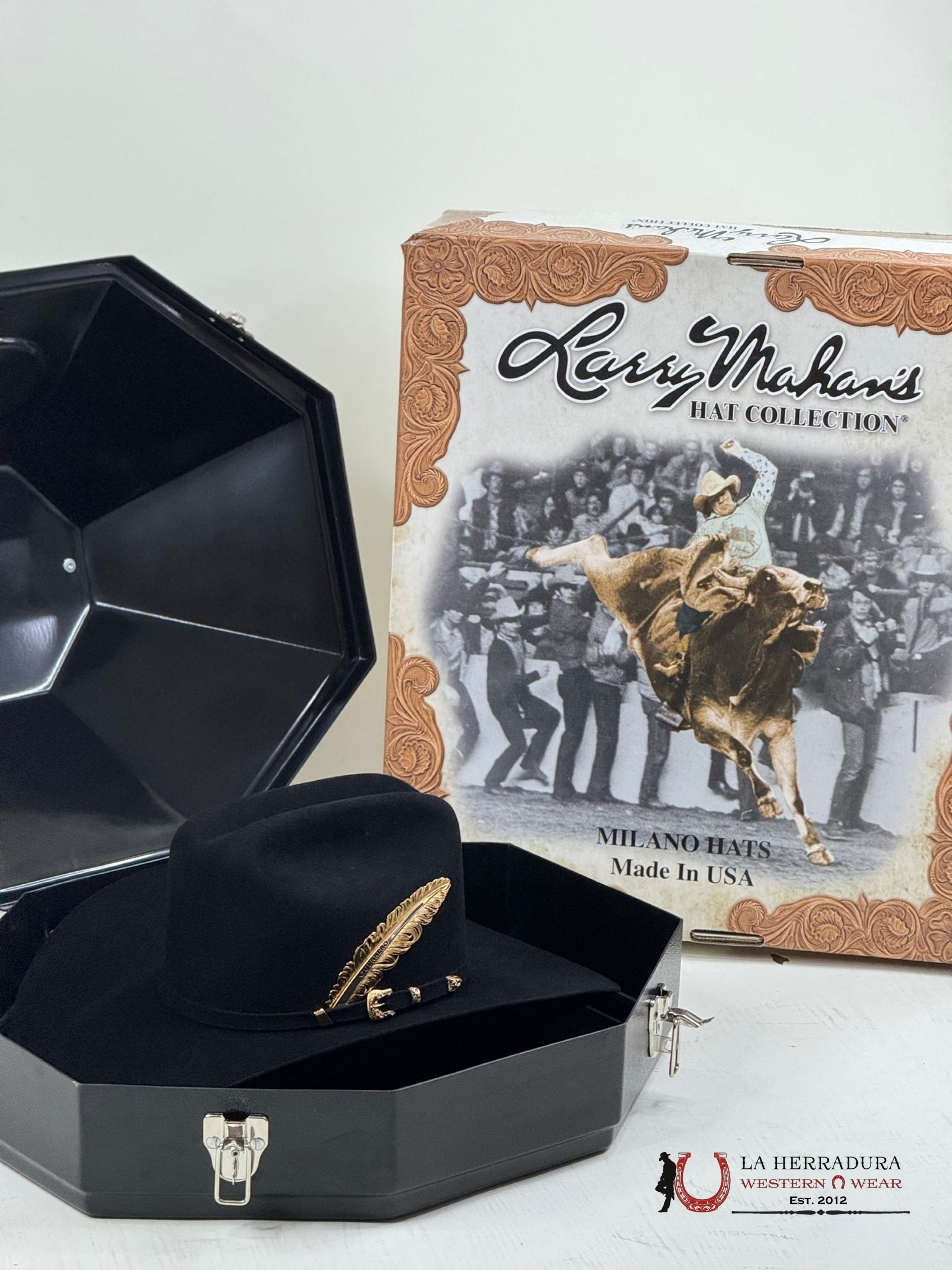 Larry Mahan´s 30X Cowboy Hat Black Tejana