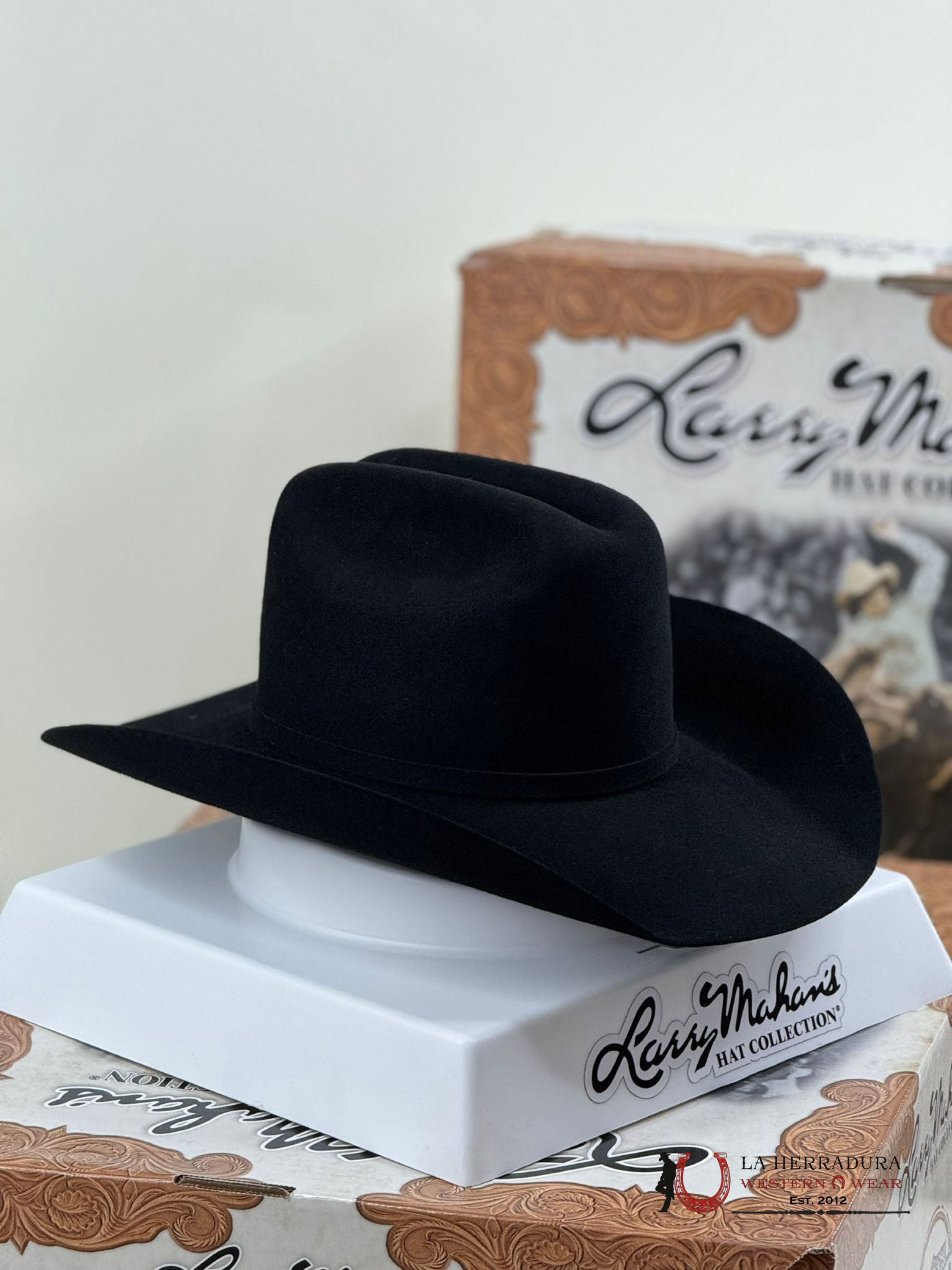 Larry Mahan´s 30X Cowboy Hat Black Tejana