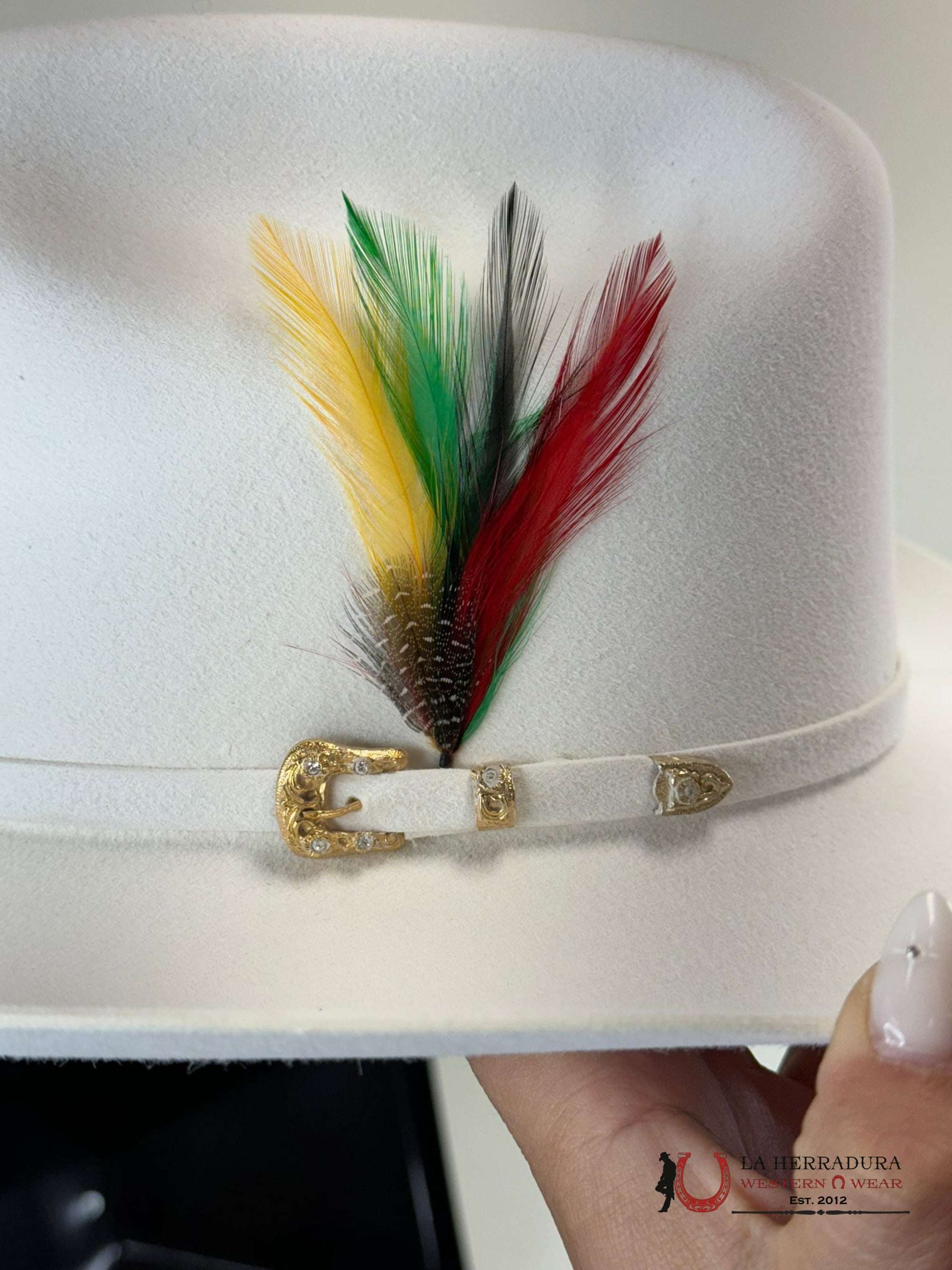 Larry Mahan´s 30X Blanco Opulento Cowboy Hat Tejana