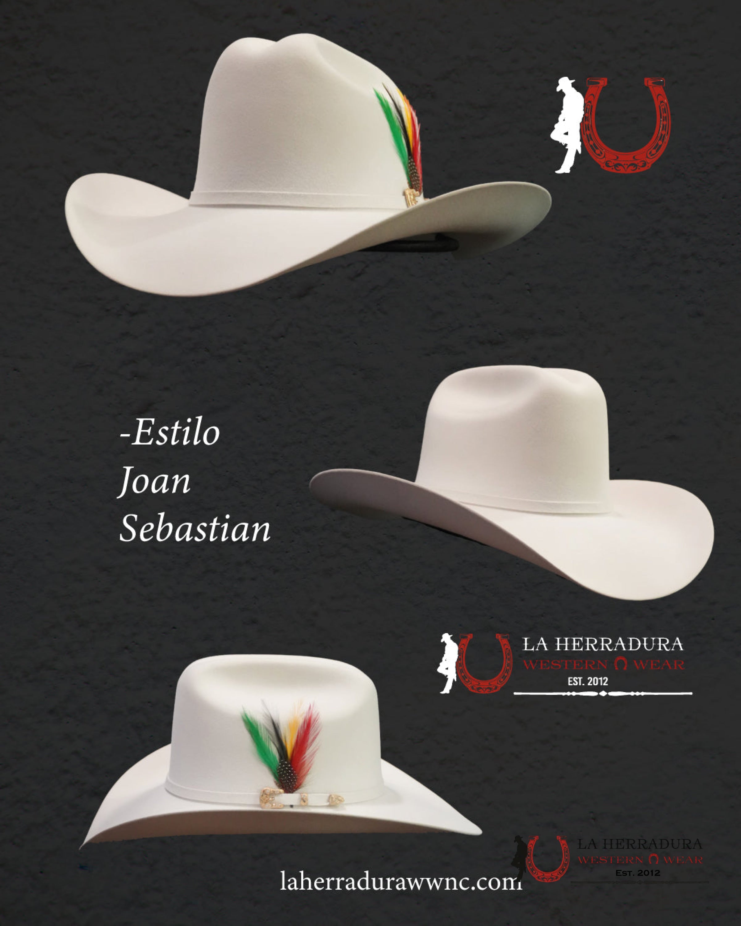 LARRY MAHAN´S 30X BLANCO OPULENTO COWBOY HAT TEJANA