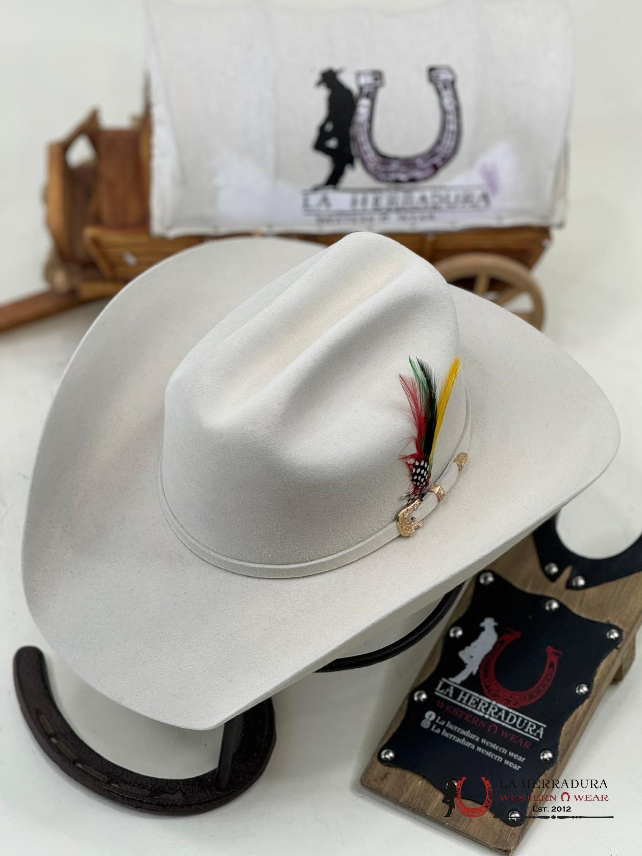 Larry Mahan´s 30X Cowboy Hat Silver Belly Tejana