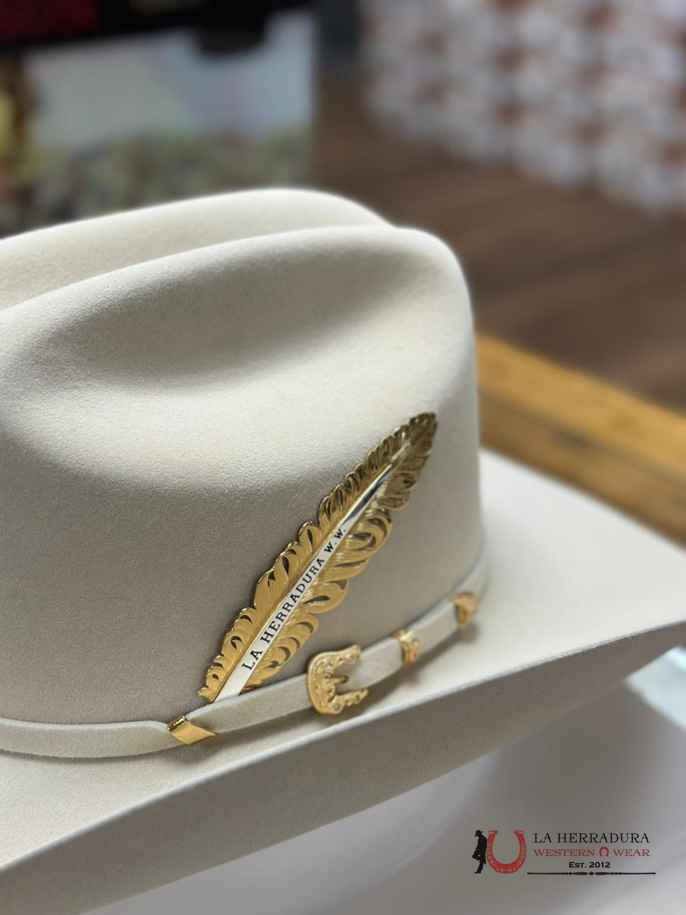 Larry Mahan´s 30X Cowboy Hat Silver Belly Tejana