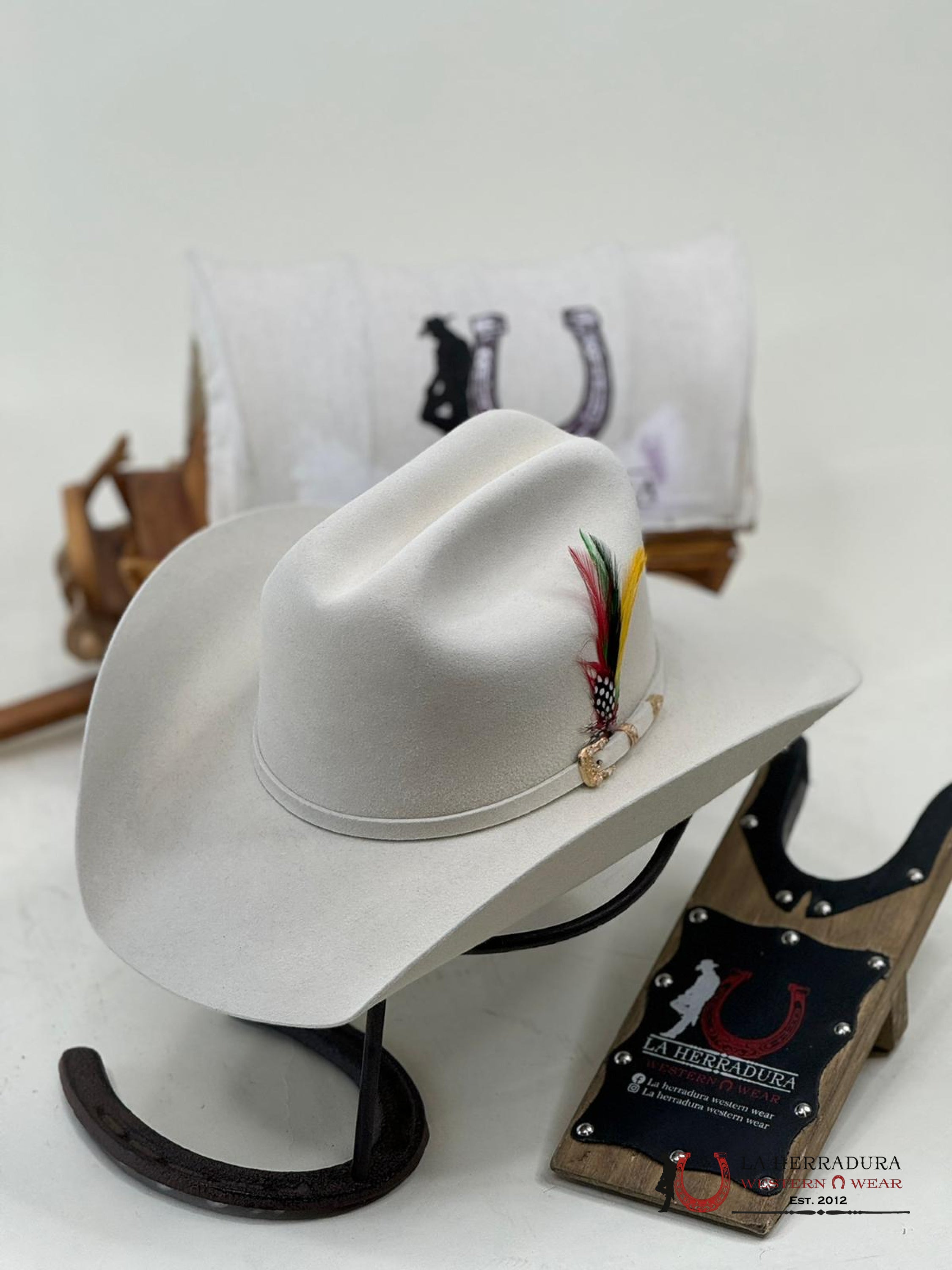 Larry Mahan´s 30X Cowboy Hat Silver Belly Tejana