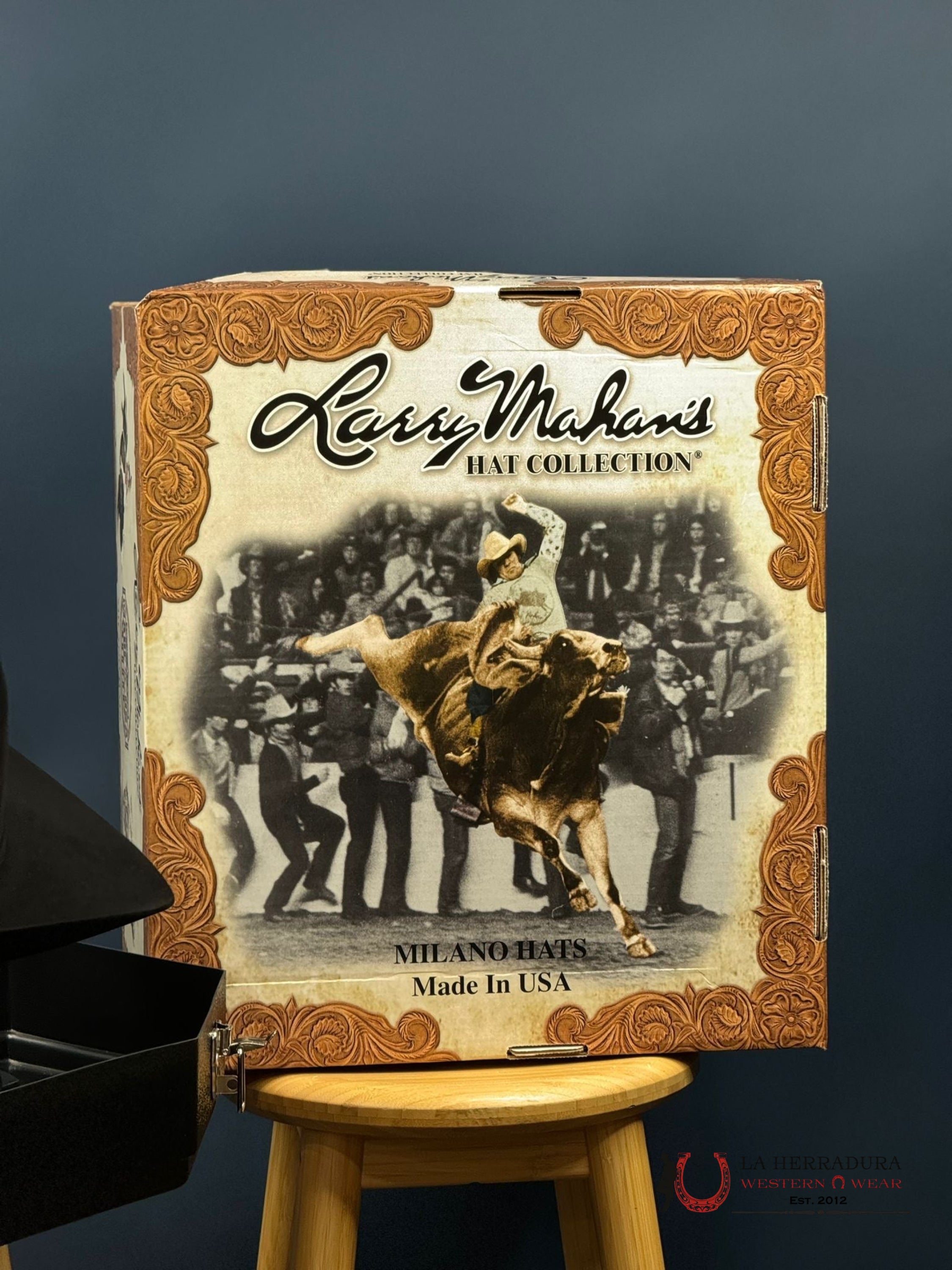 Larry Mahan´s 500X Superior Cowboy Hat Negro Tejana