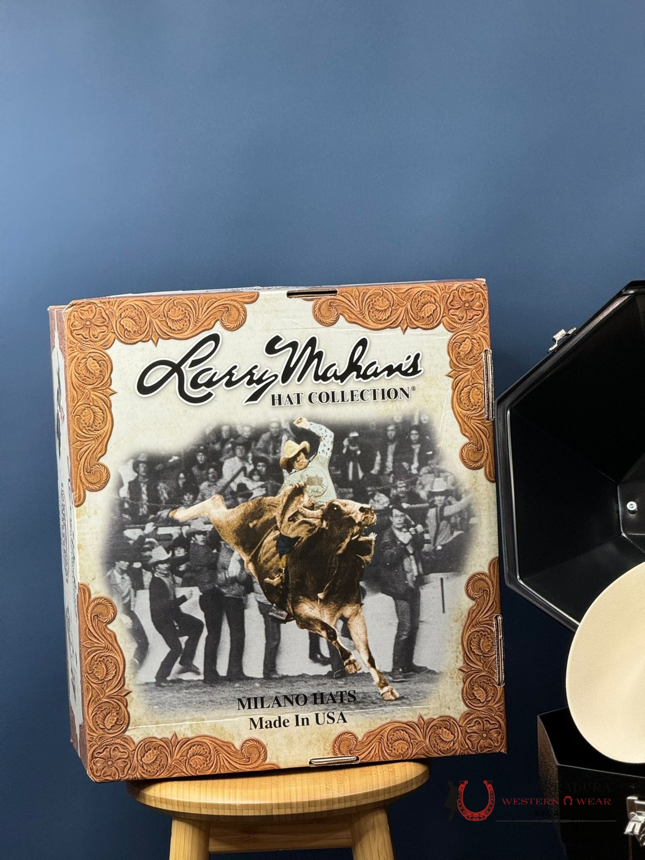 Larry Mahan´s 500X Superior Cowboy Hat Silver Belly Tejana