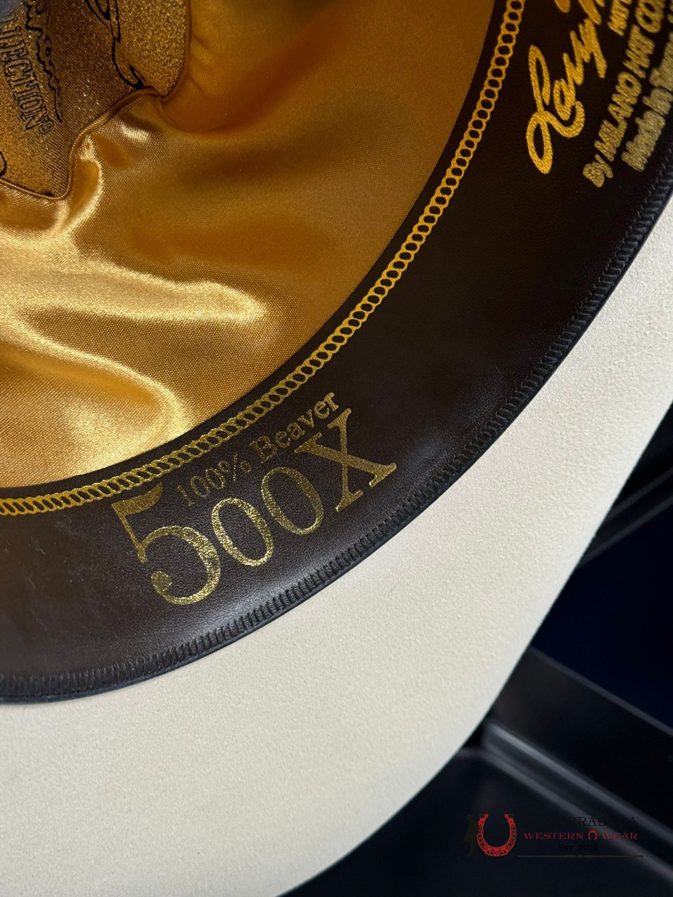 Larry Mahan´s 500X Superior Cowboy Hat Silver Belly Tejana