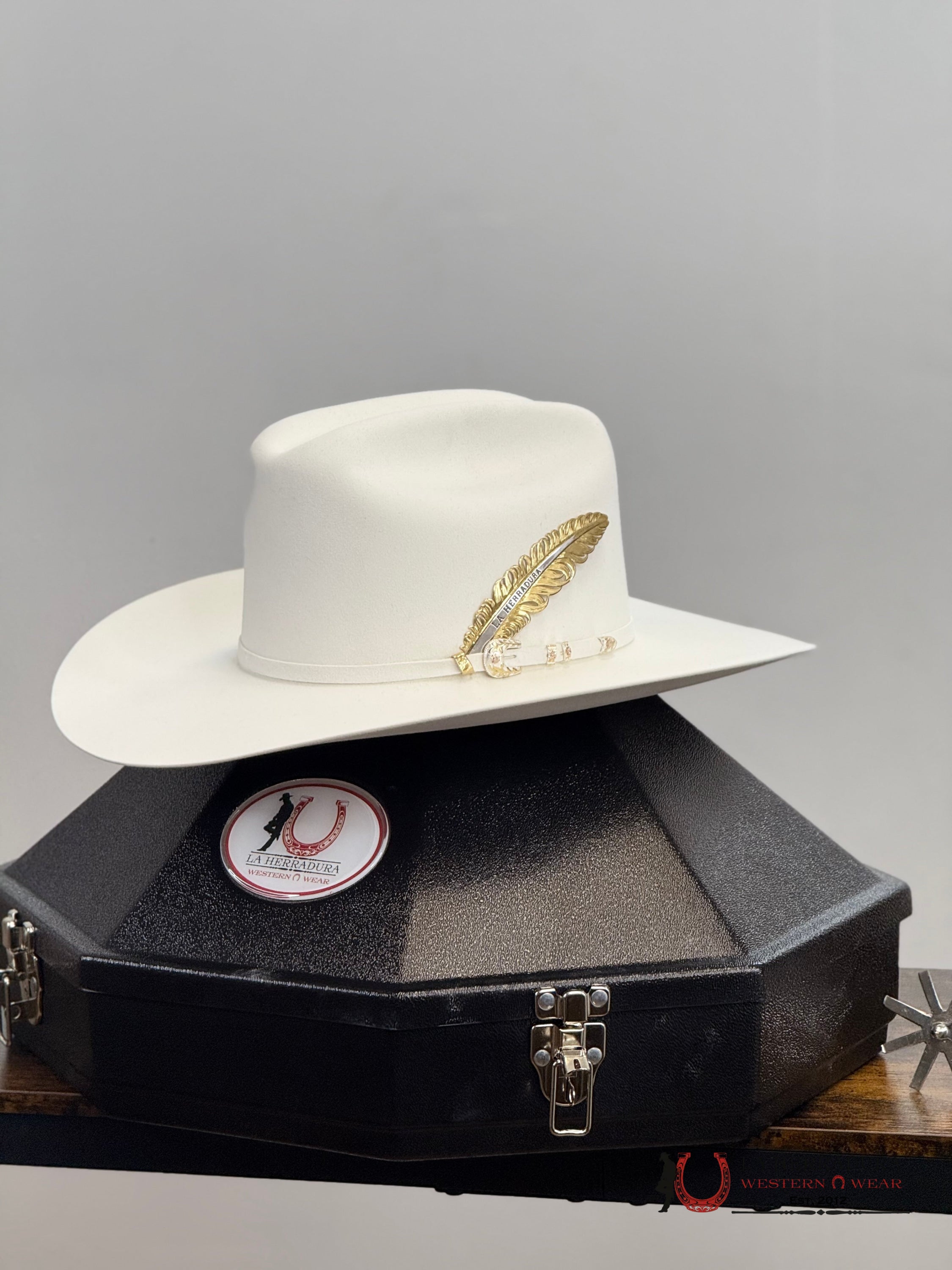 Larry Mahan´s 500X Superior Cowboy Hat White Tejana