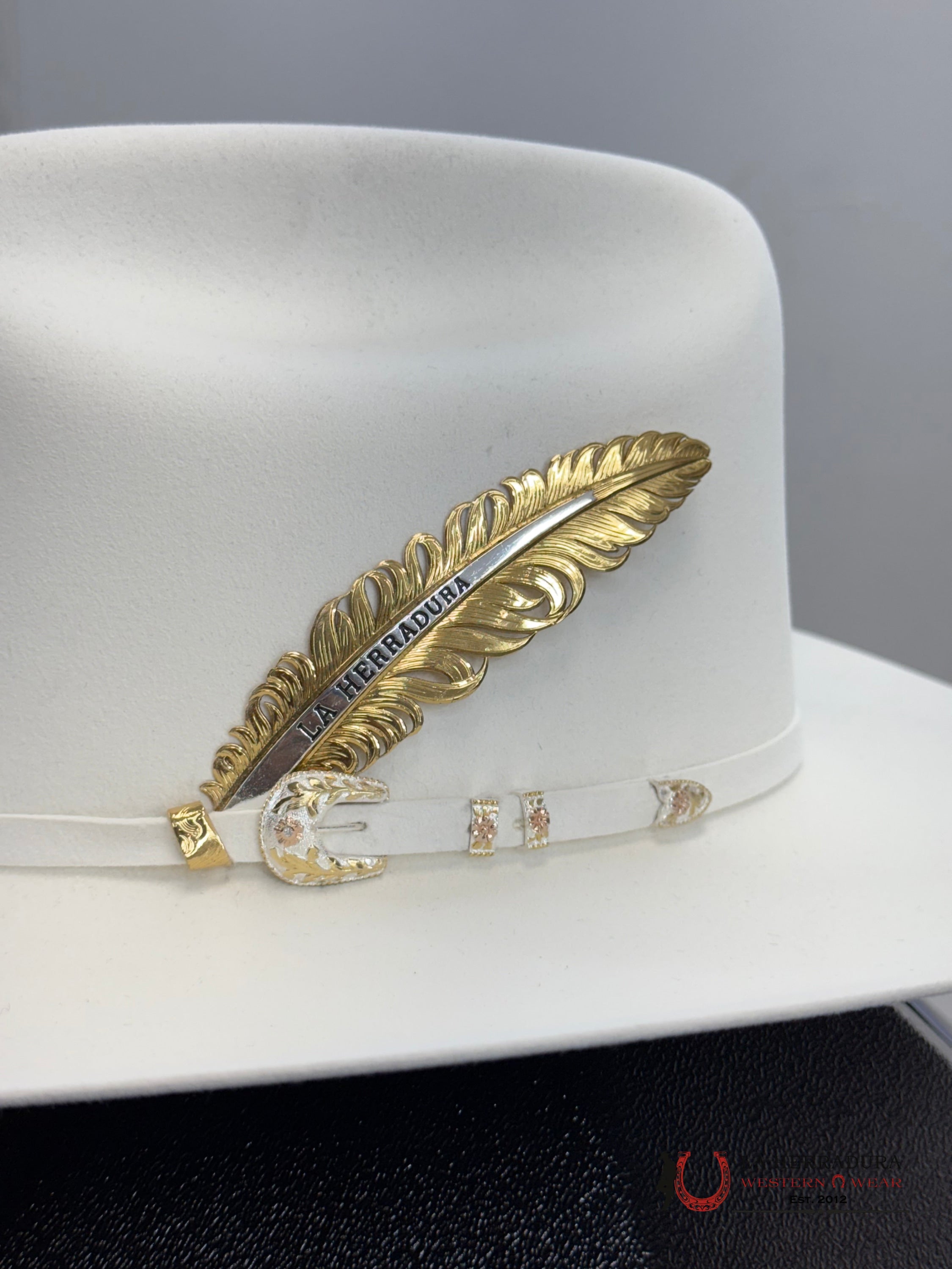 Larry Mahan´s 500X Superior Cowboy Hat White Tejana