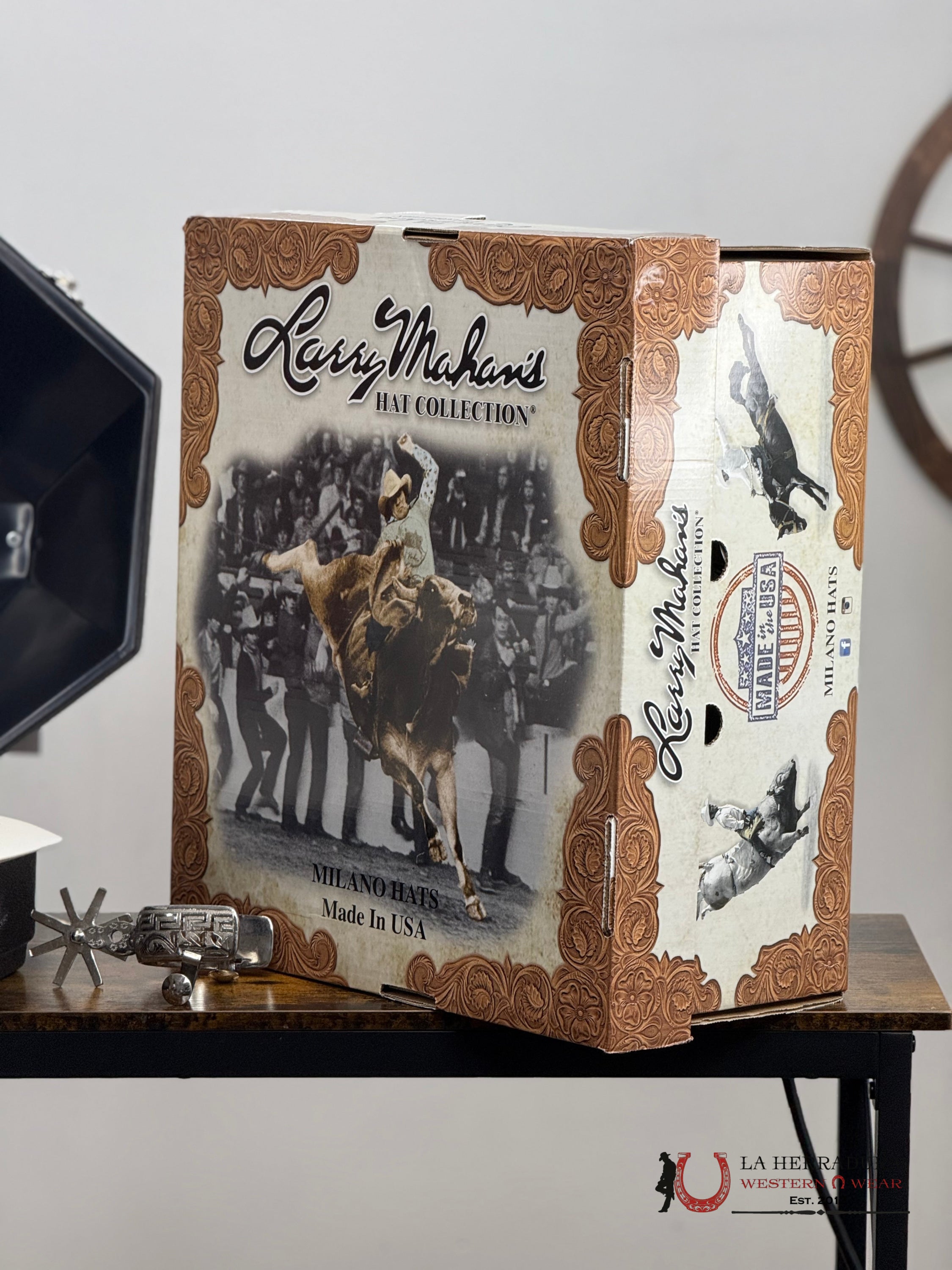 Larry Mahan´s 500X Superior Cowboy Hat White Tejana