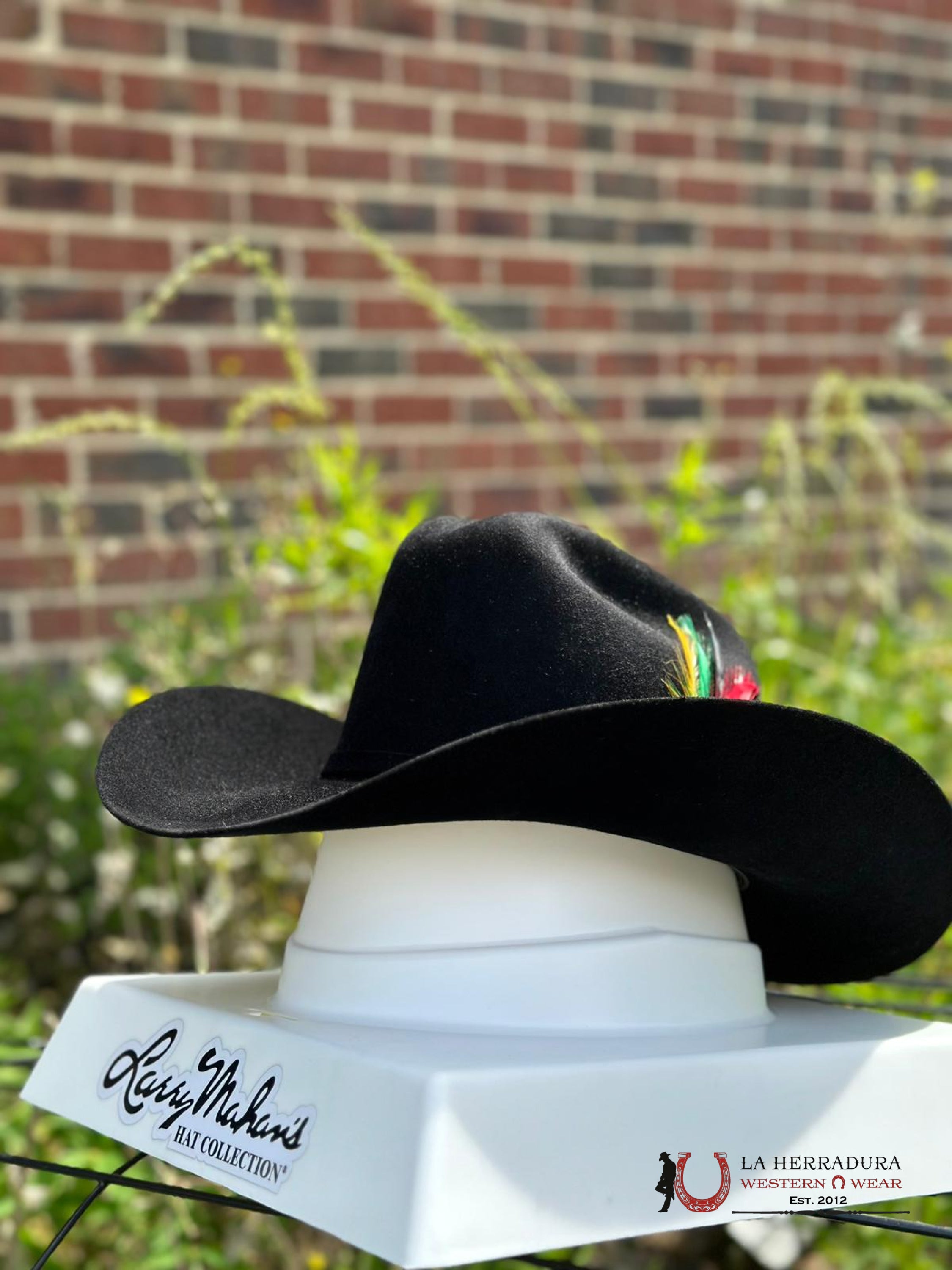 Larry Mahan´s 6X Real Black Coyboy Hats Tejana