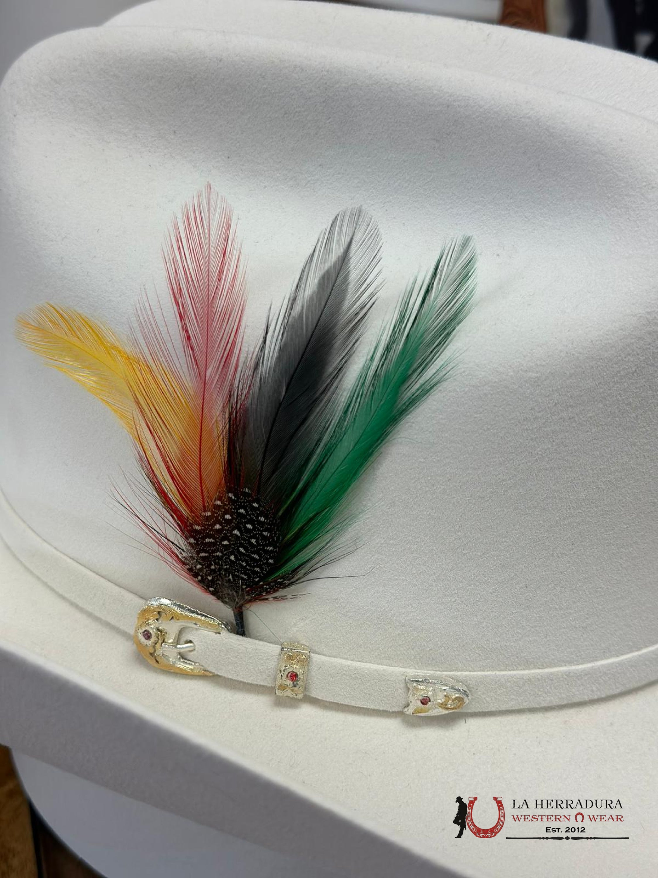 Larry Mahan´s 6X Real White Coyboy Hats Tejana