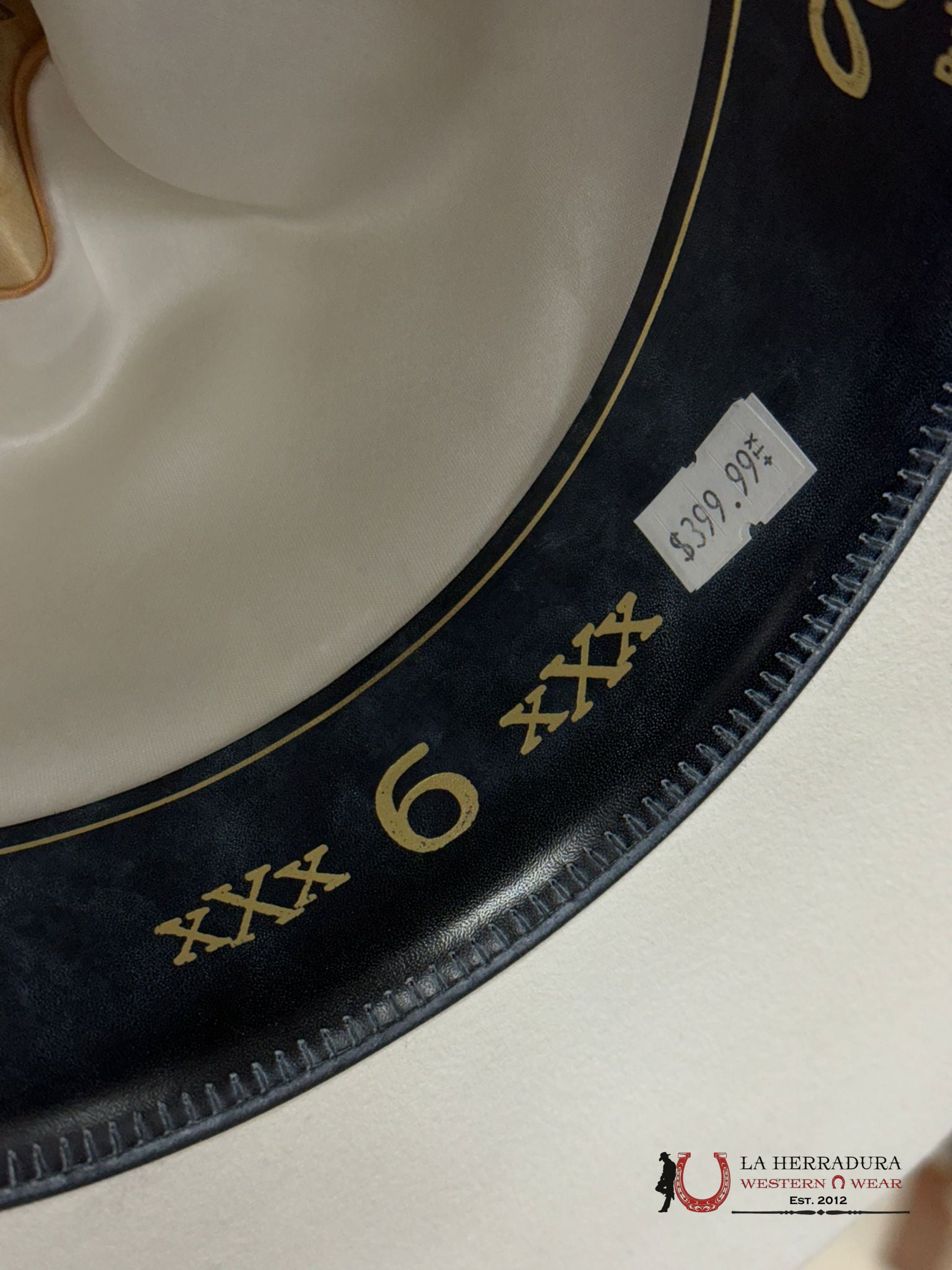 Larry Mahan´s 6X Real White Coyboy Hats Tejana