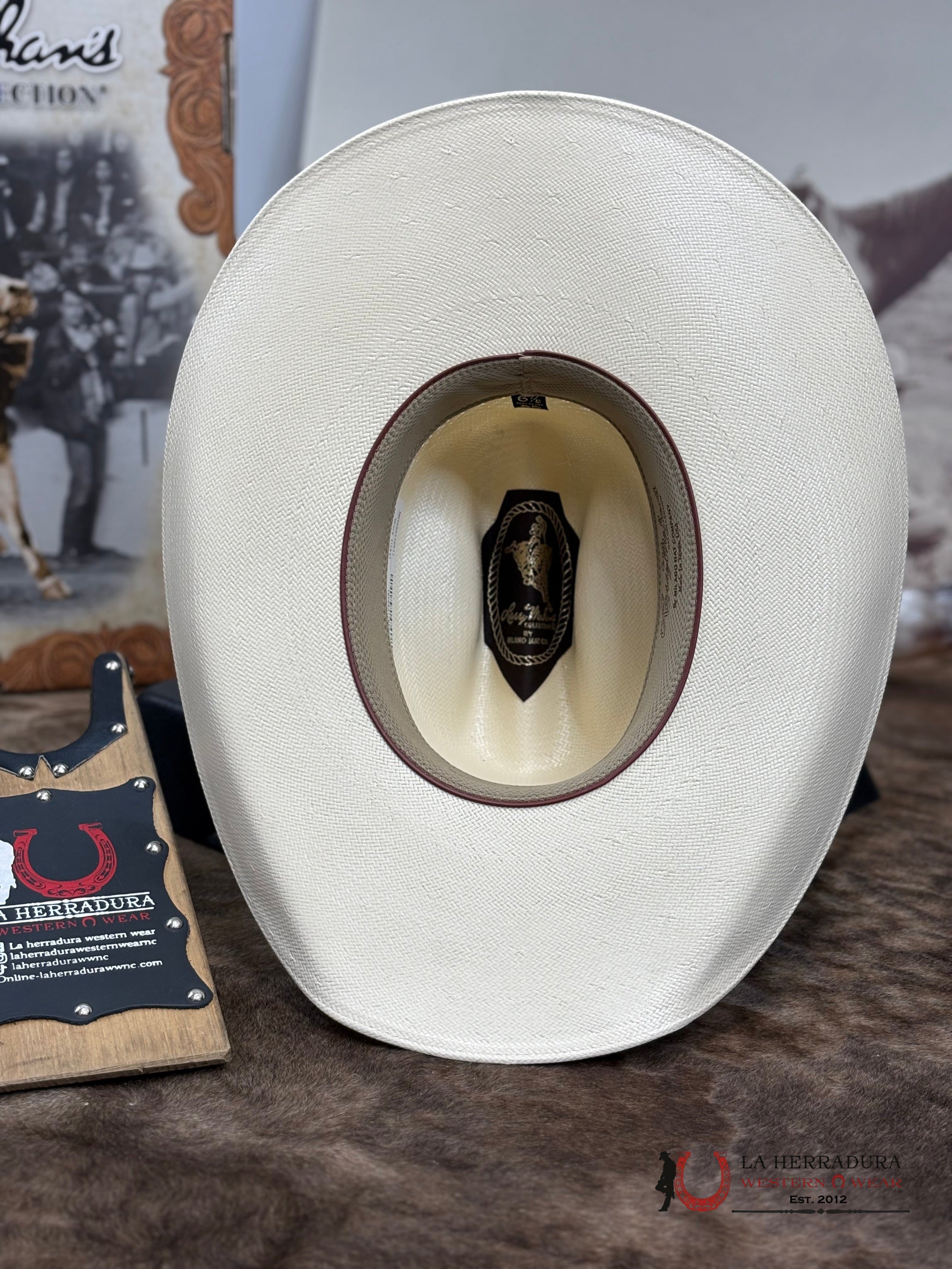 Larry Mahan’s Straw Hats Malboro Style 10x TEJANA