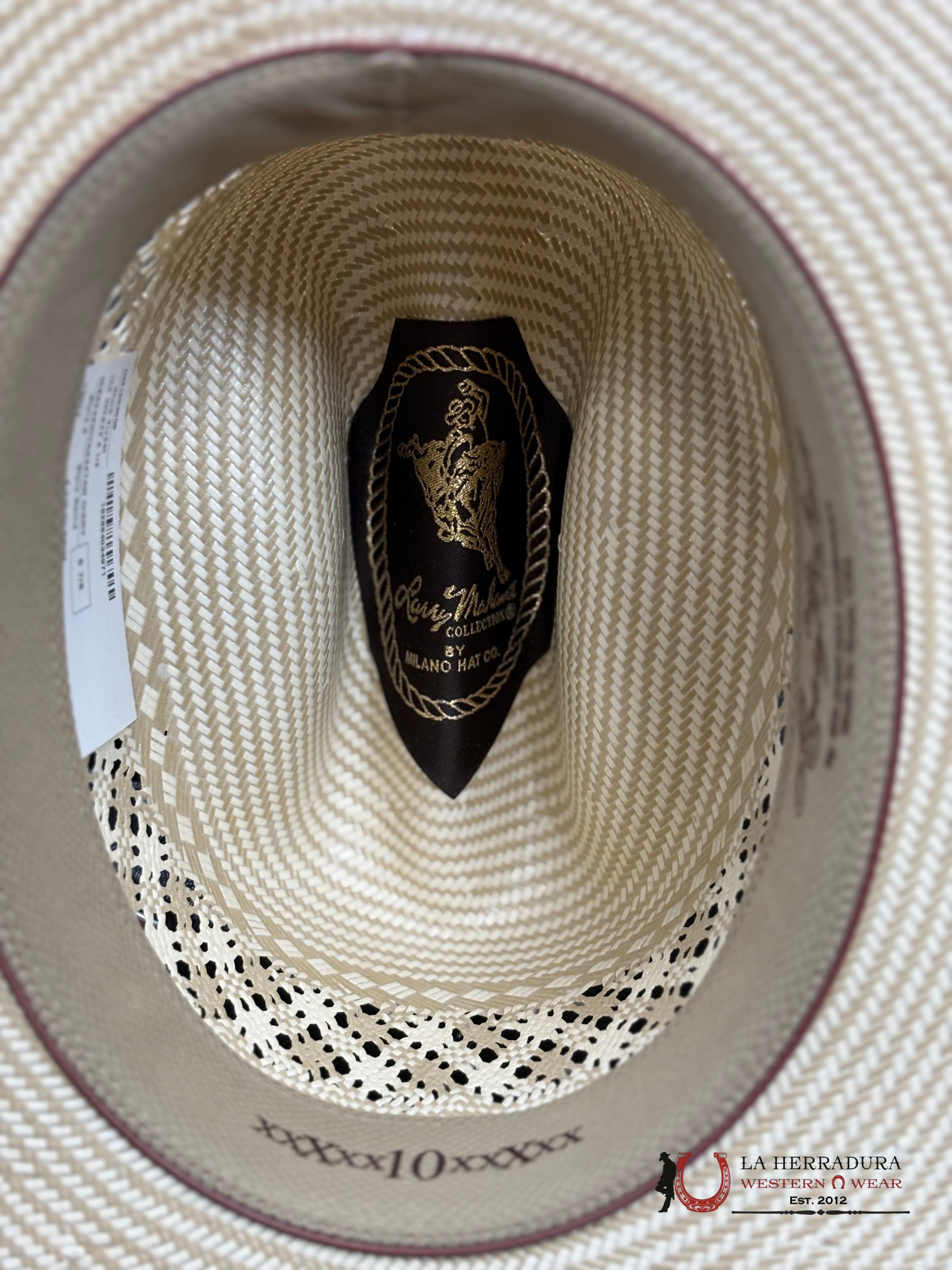 Larry Mahan’s Straw Hats Malboro Style 10x Ivory TEJANA