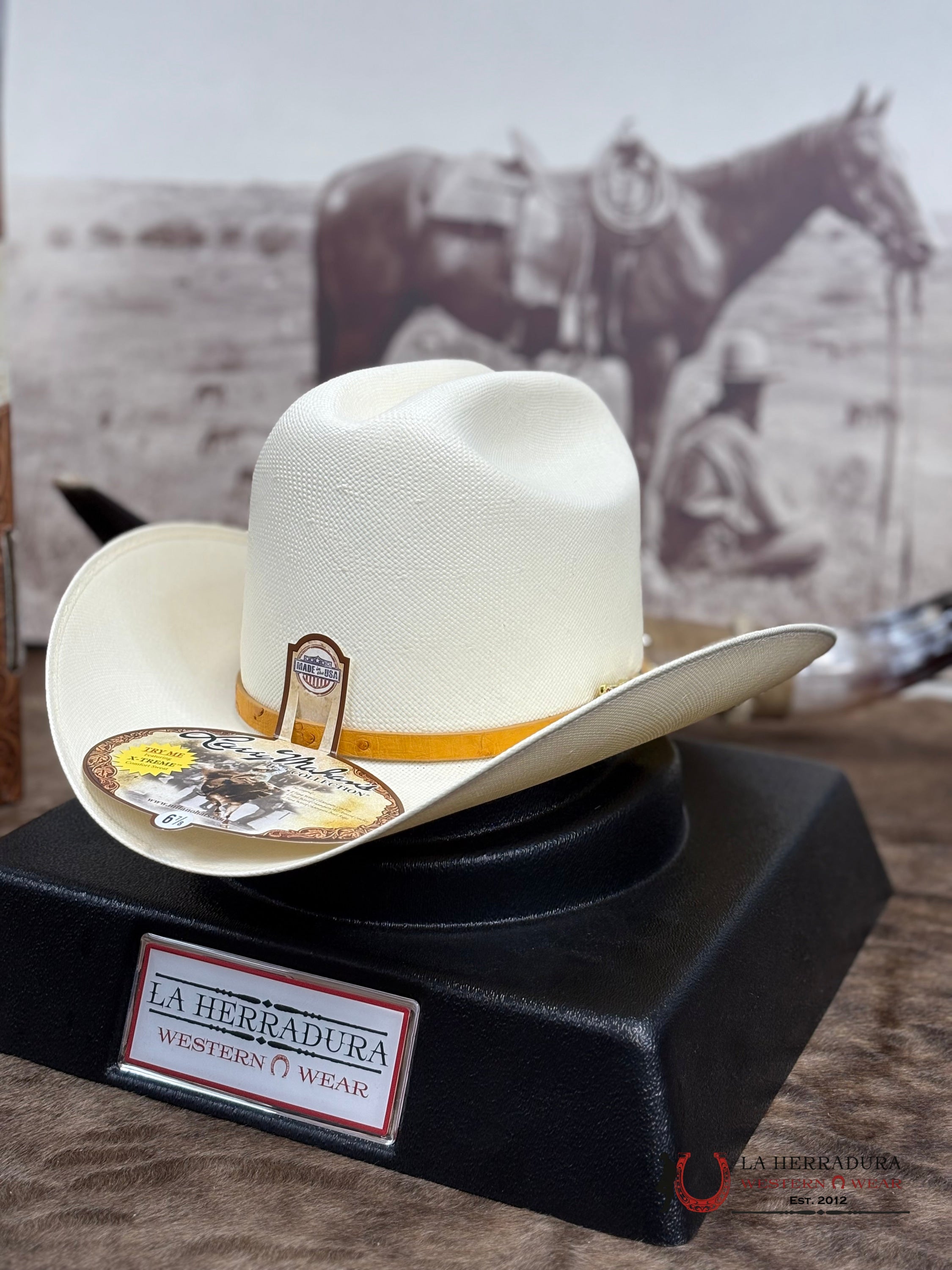 Larry Mahan’s Straw Hats Corona Sinaloa Style 30X TEJANA