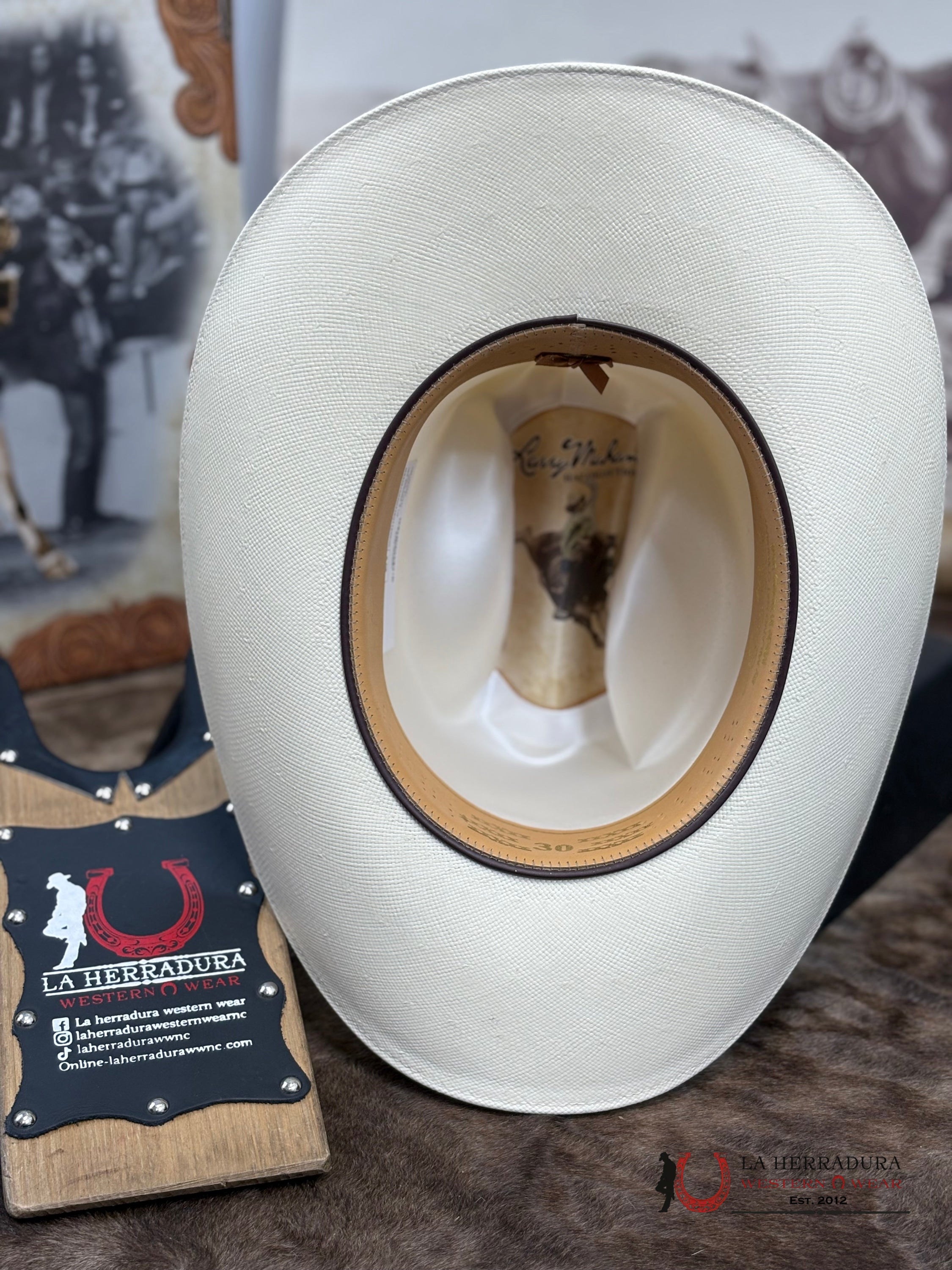 Larry Mahan’s Straw Hats Corona Sinaloa Style 30X TEJANA