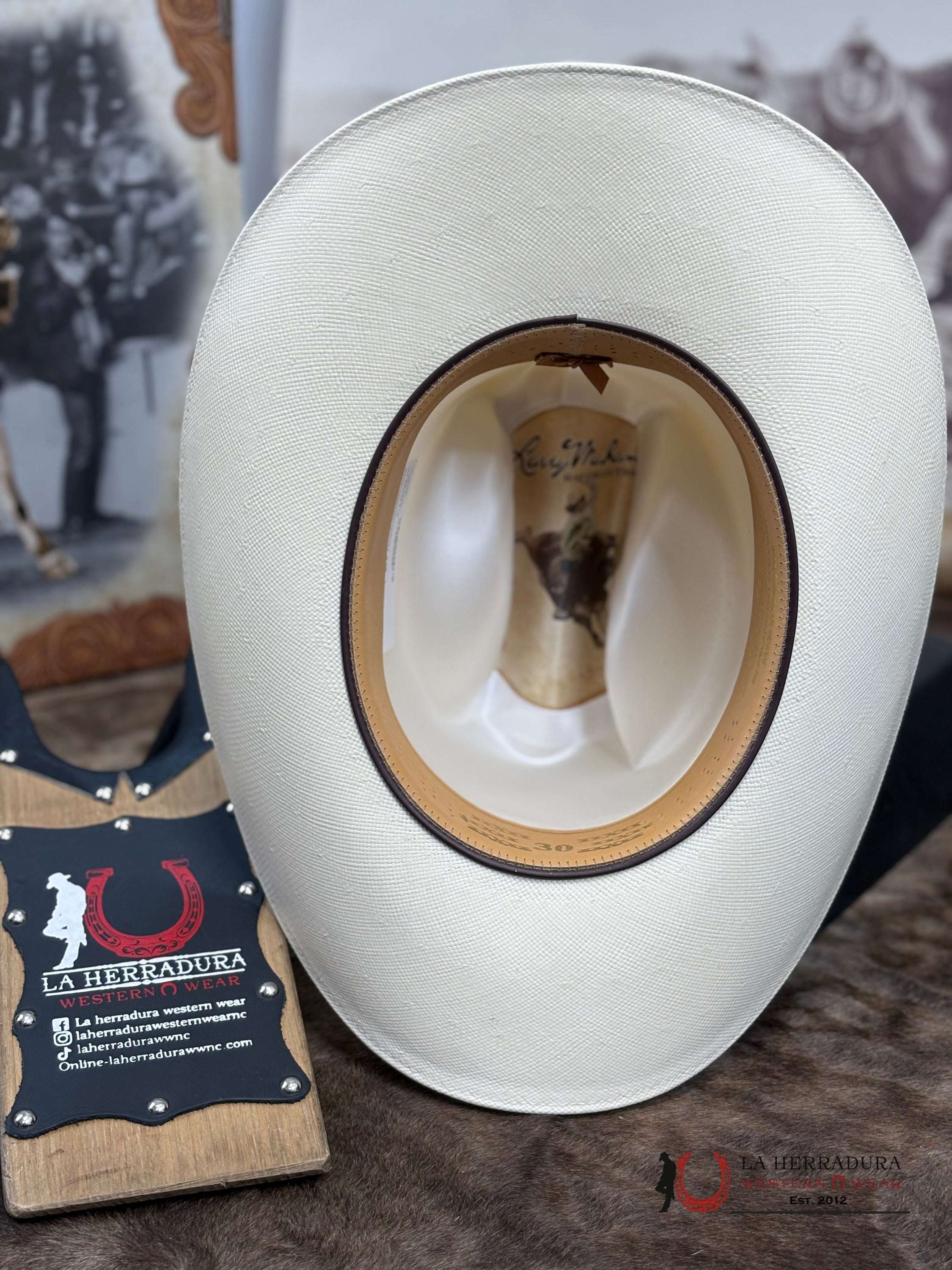 Larry Mahan’s Straw Hats Corona Sinaloa Style 30X TEJANA