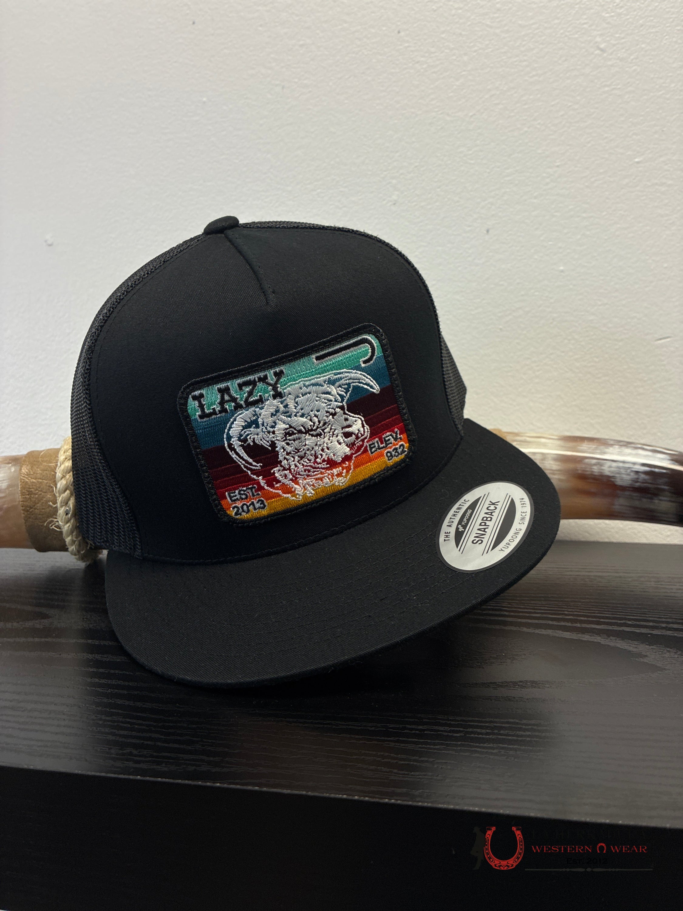 LAZY J CAPS BLACK Style 2.7 multicolor