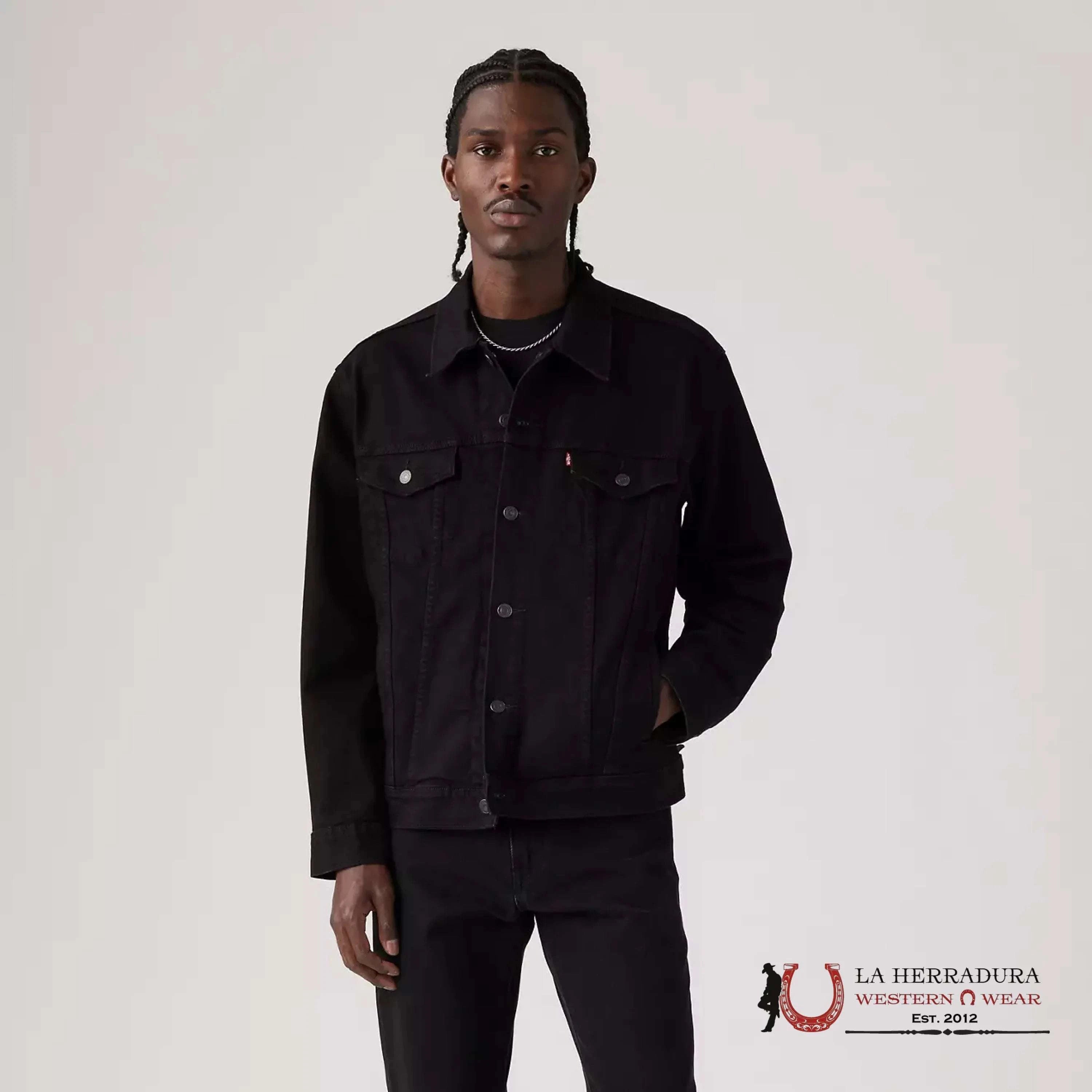 Levi´s Black Trucker Jacket Ropa Hombres