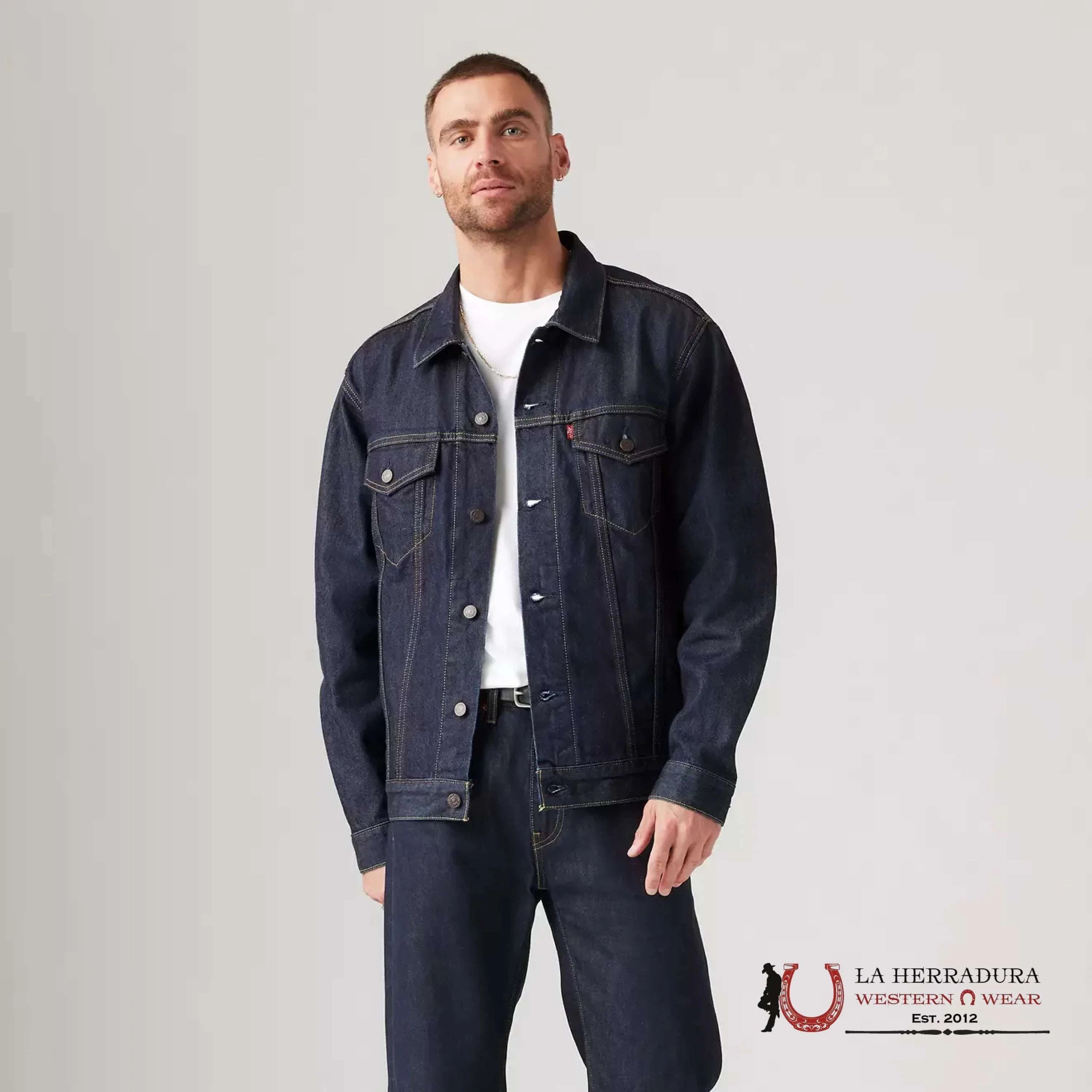 Levi´s Super Dark Blue Trucker Jacket 134 Ropa Hombres