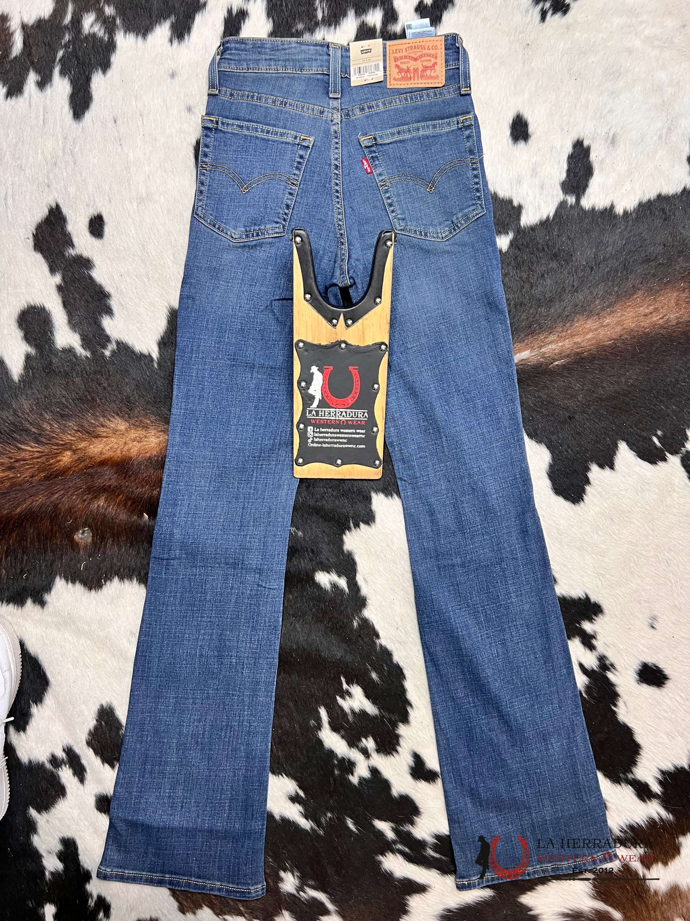 Levi’s 725 Stellar Stretch High-Rise Bootcut- Semi-Light Denim Ropa Mujeres
