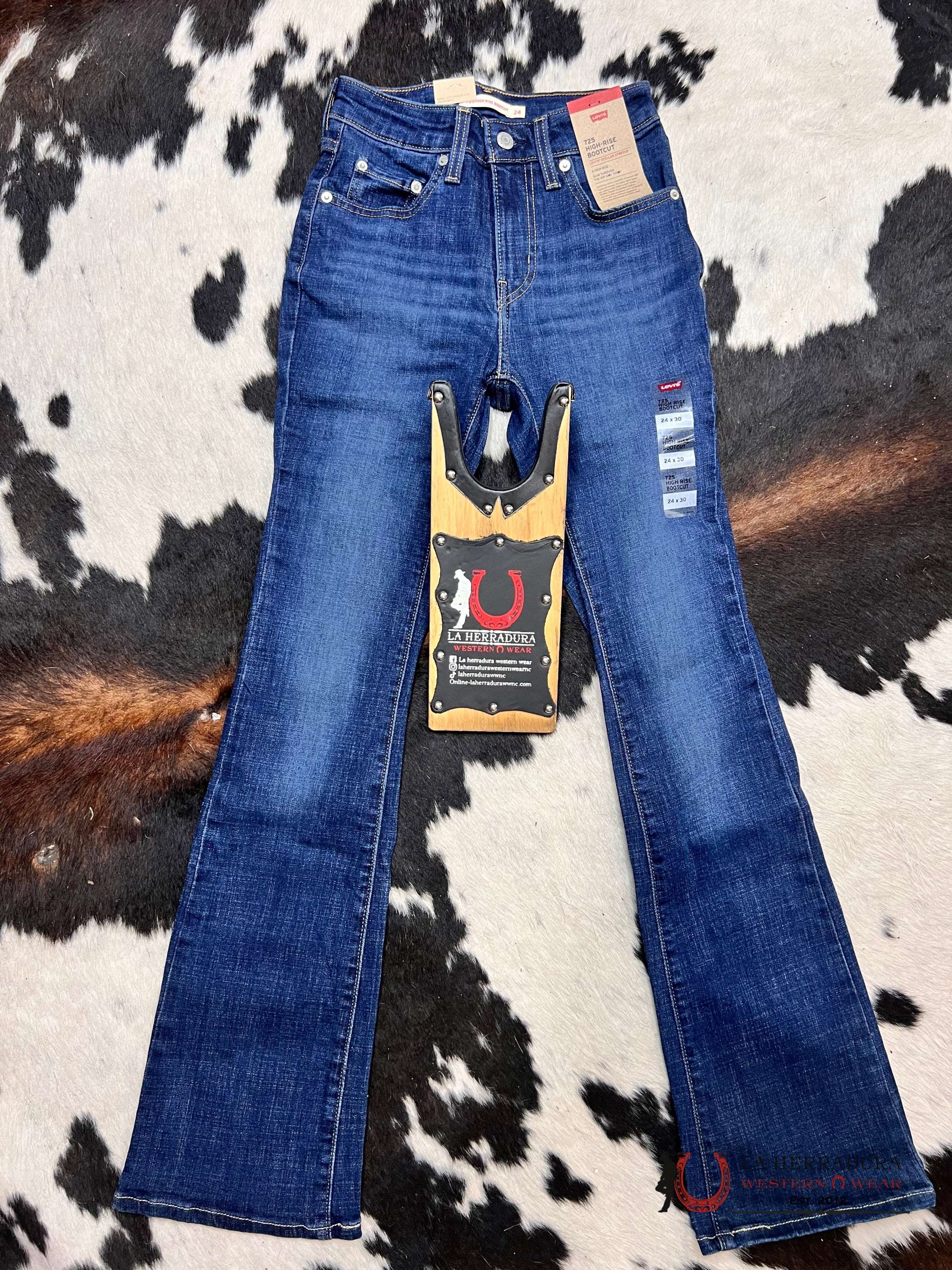Levi’s 725 Strellar Stretch High Rise Bootcut- Denim Ropa Mujeres