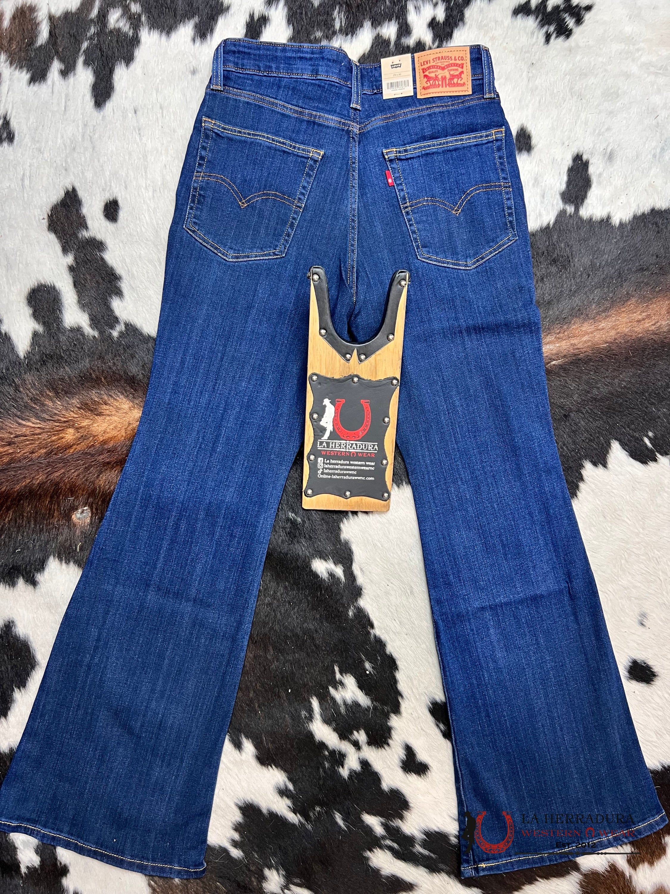 Levi’s 726 Stellar Stretch High-Rise Flare- Denim Ropa Mujeres