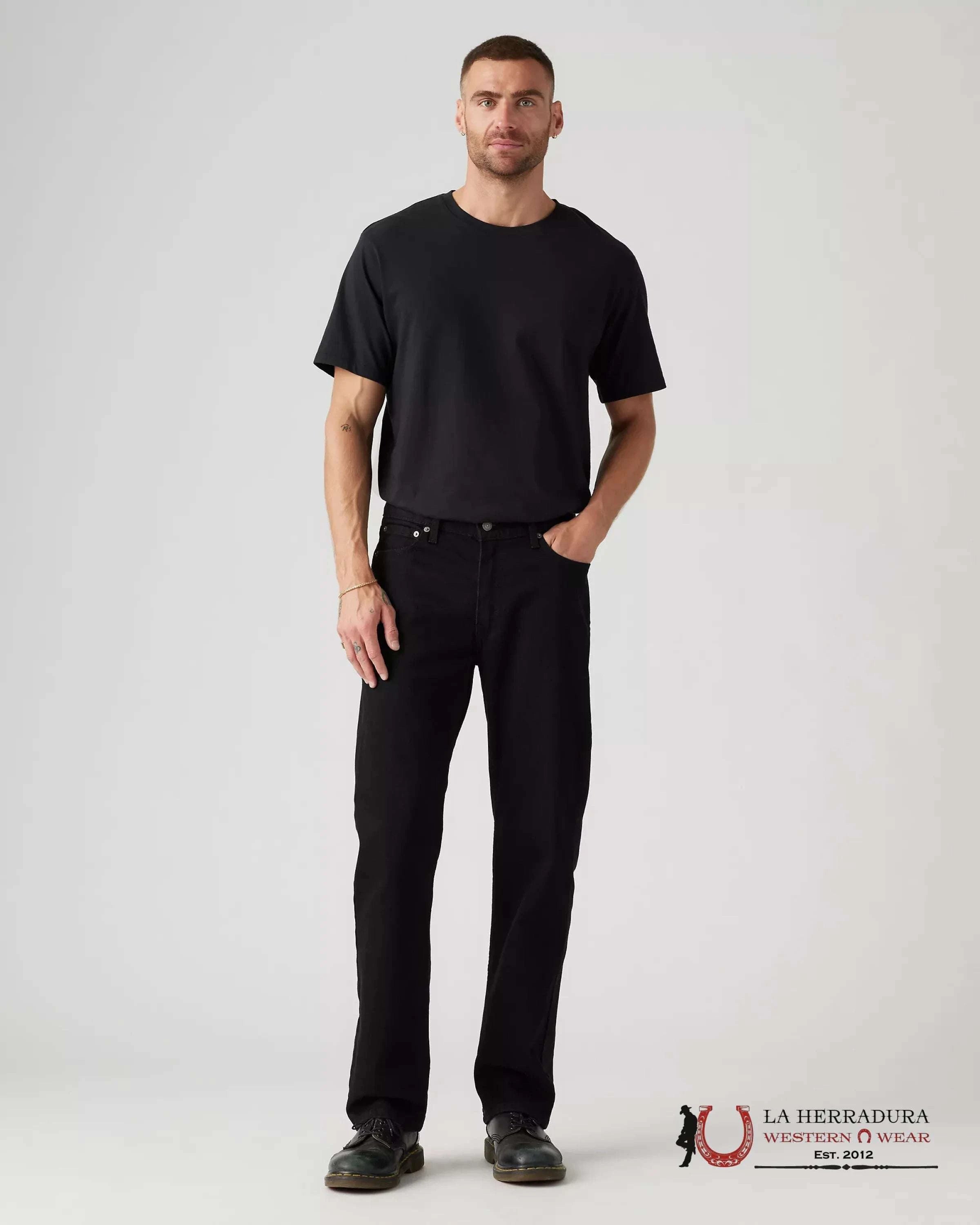 LEVI’S MEN’S 514 STRAIGHT BLACK ROPA HOMBRES