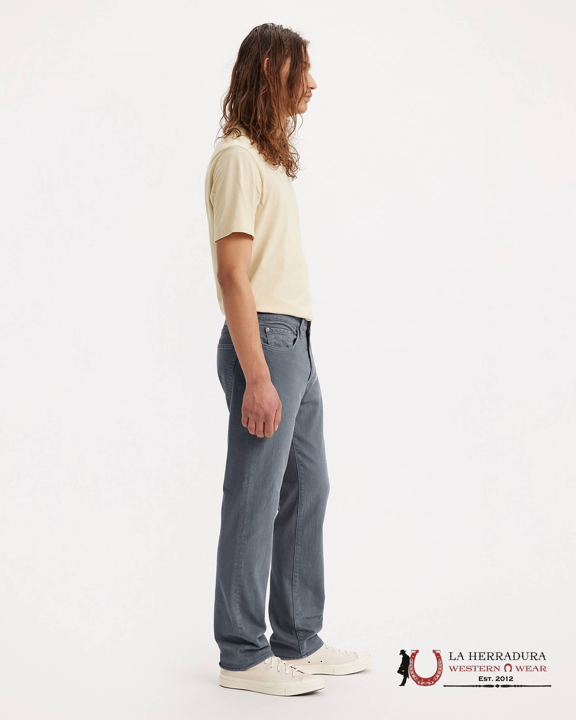 LEVI’S MEN’S 514 STRAIGHT CHARCOAL - 005141780 ROPA HOMBRES