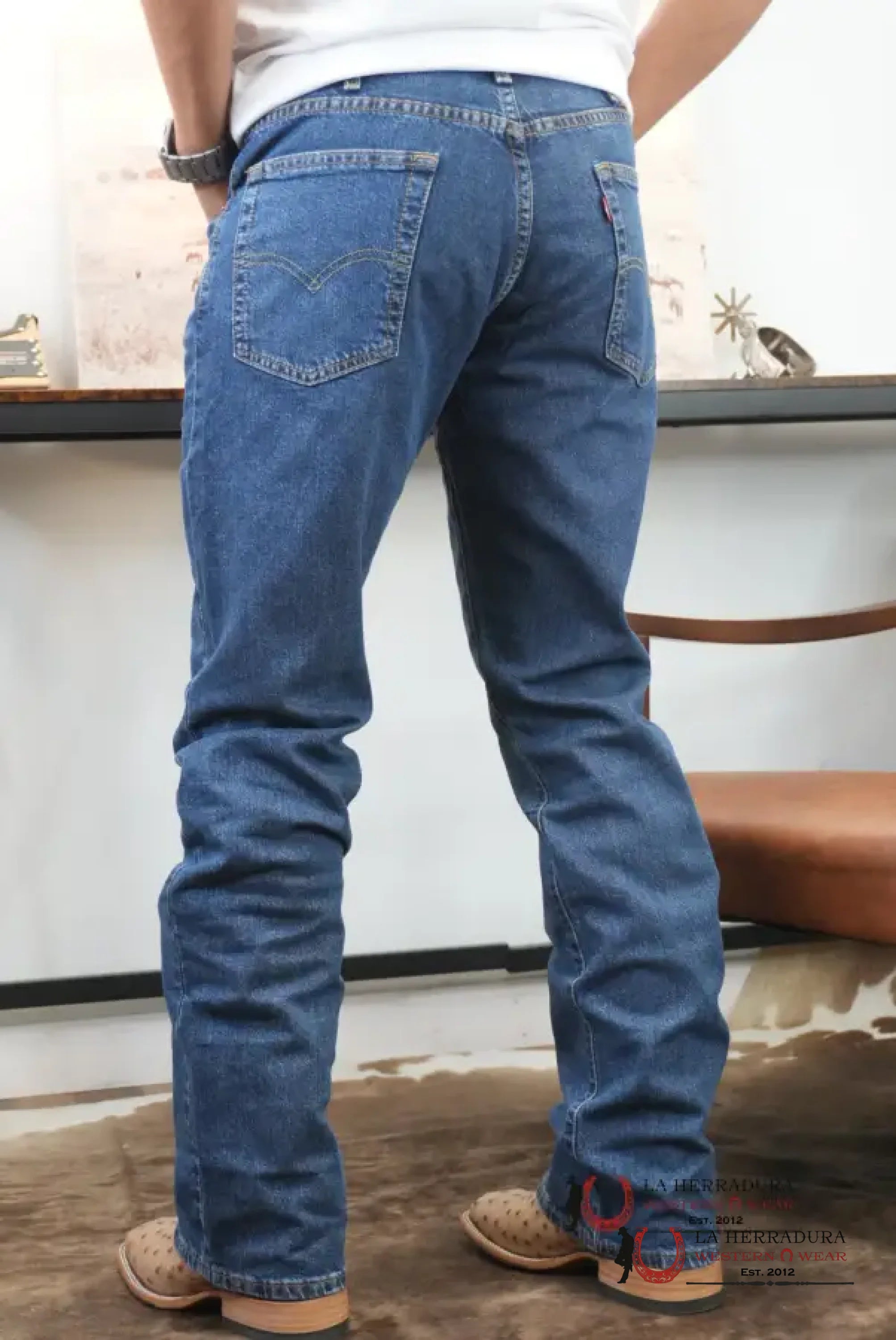 LEVI’S MEN’S 517 BOOTCUT LIGHT DENIM JEANS - 4891 ROPA HOMBRES