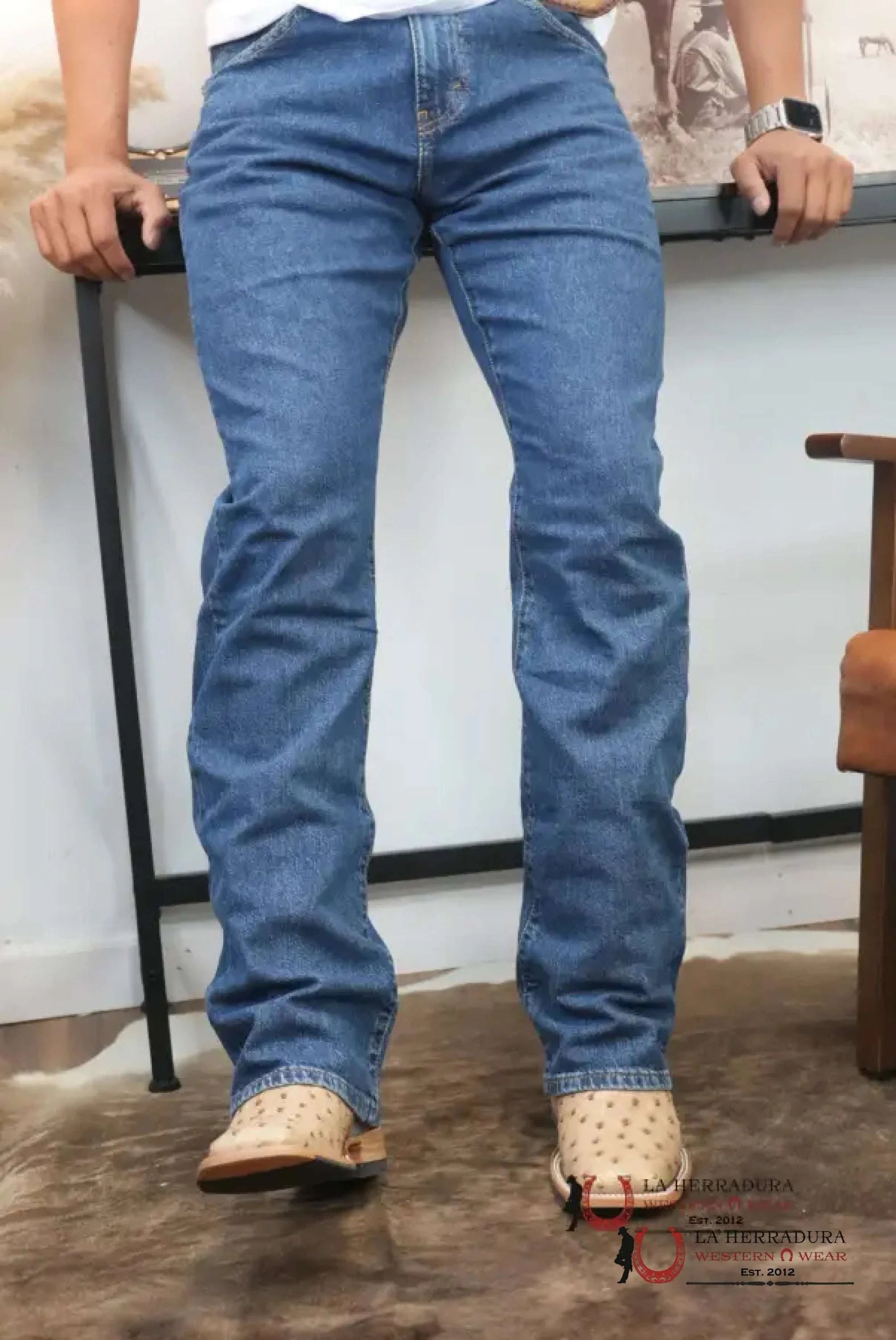 LEVI’S MEN’S 517 BOOTCUT LIGHT DENIM JEANS - 4891 ROPA HOMBRES