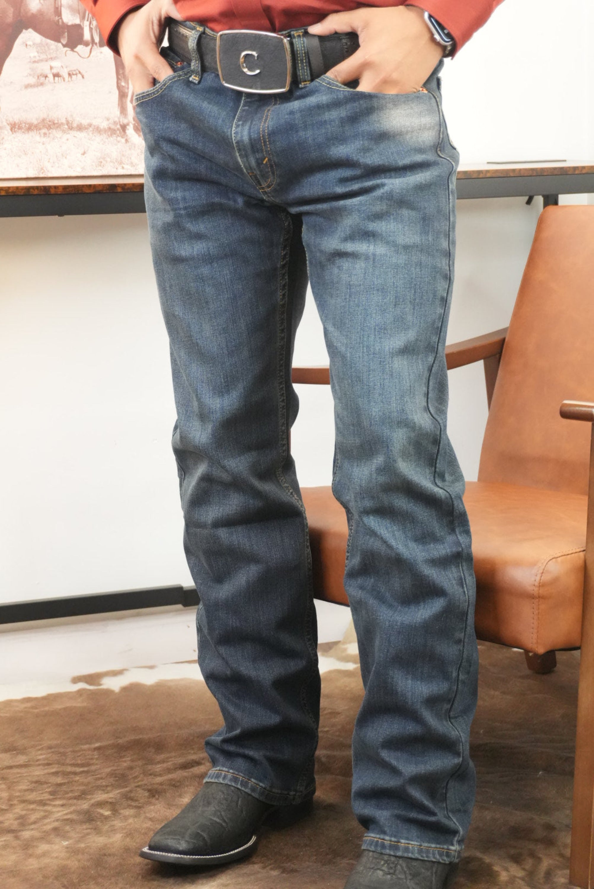 LEVI’S MENS 527 SLIM BOOT CUT JEANS ROPA HOMBRES