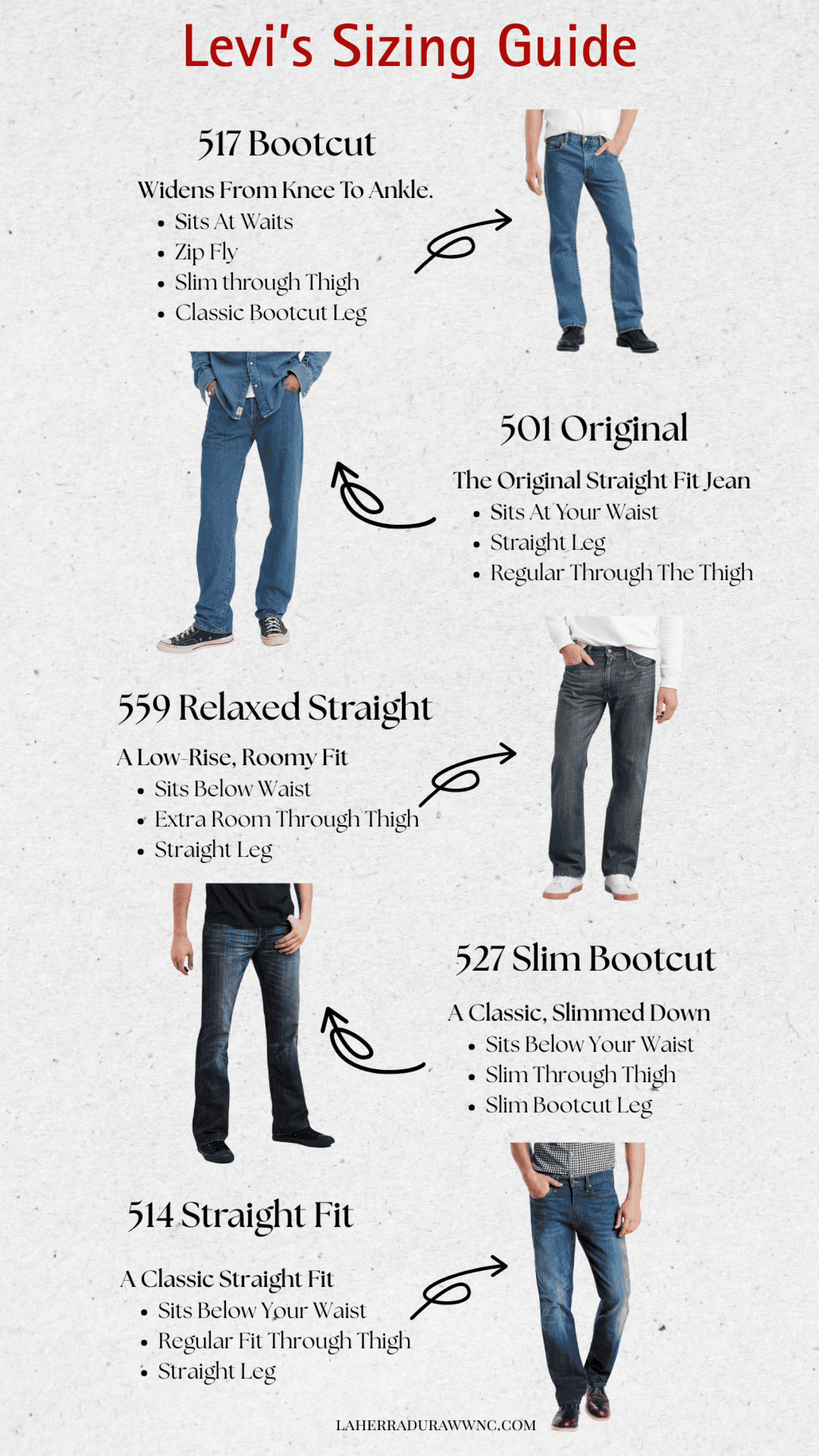 LEVI’S MENS 527 SLIM BOOT CUT JEANS ROPA HOMBRES
